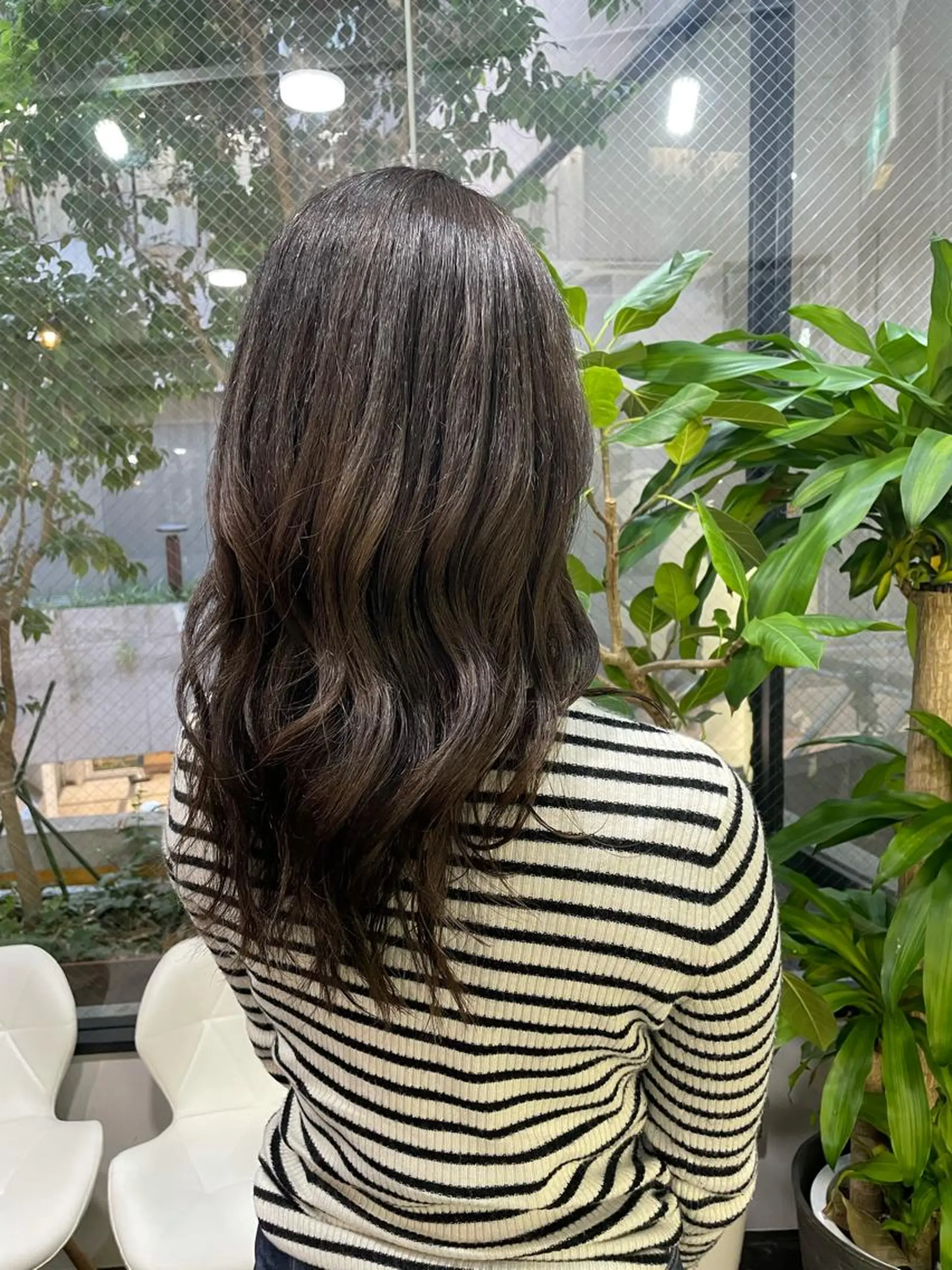 セミロング クスカワ ノリエのヘアスタイル