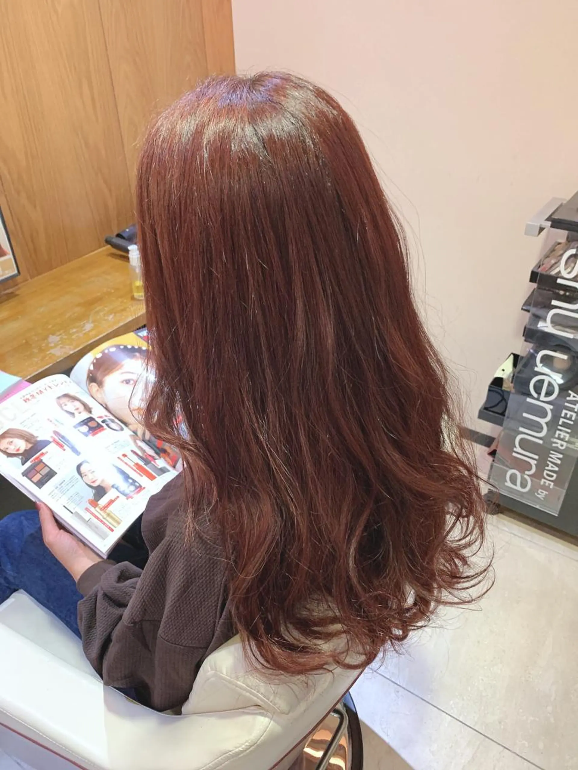 ロング ヘアアレンジ 韓国風🇰🇷うる艶 レイヤー/海青🫧のヘアスタイル