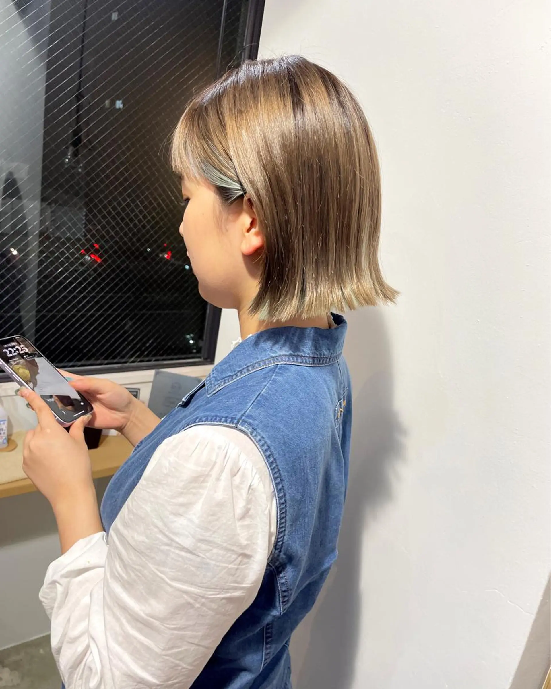 ミディアム 垂見 侑哉のヘアスタイル