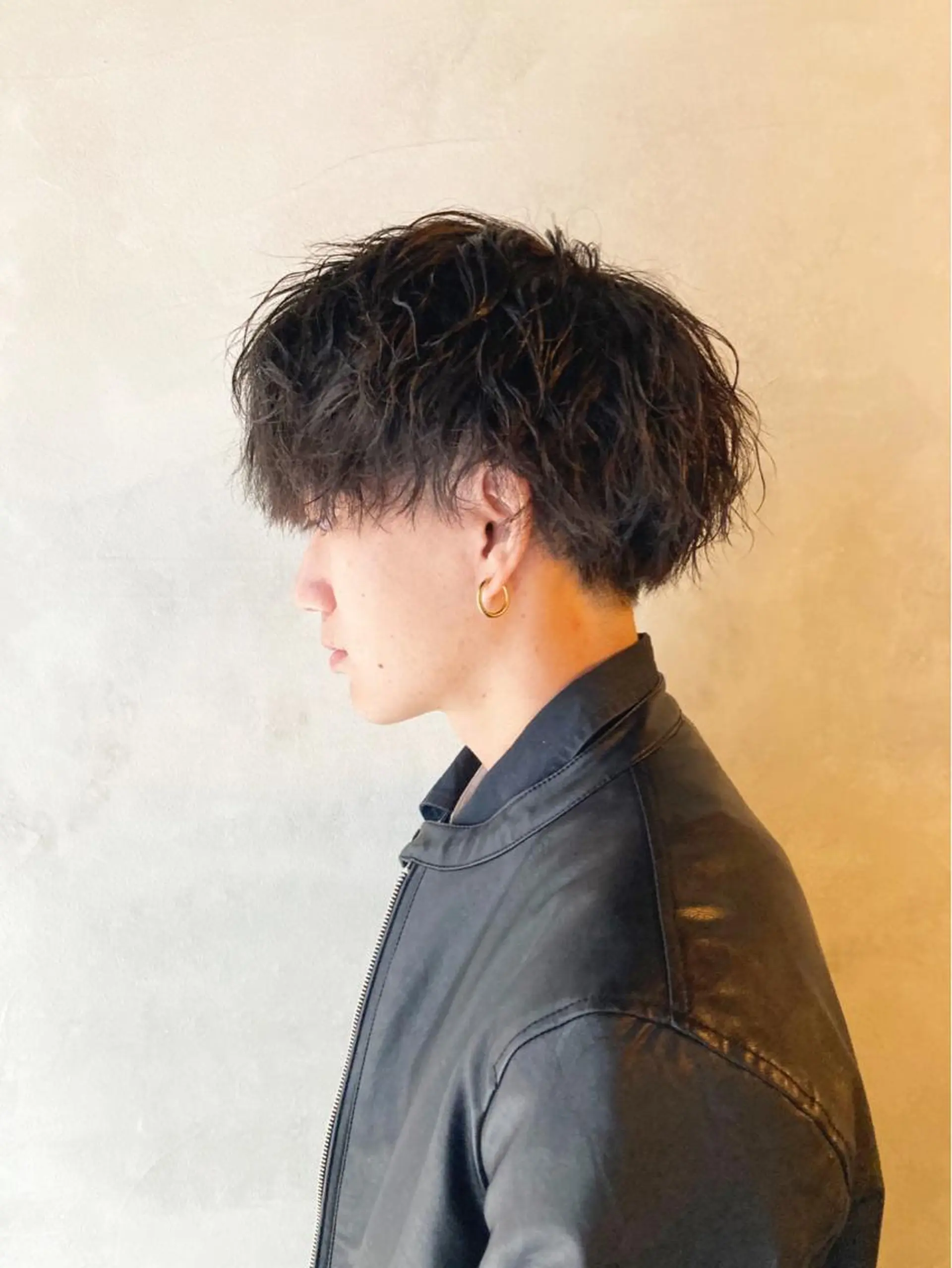 パーマ メンズ メンズサロン アソビ元町のヘアスタイル