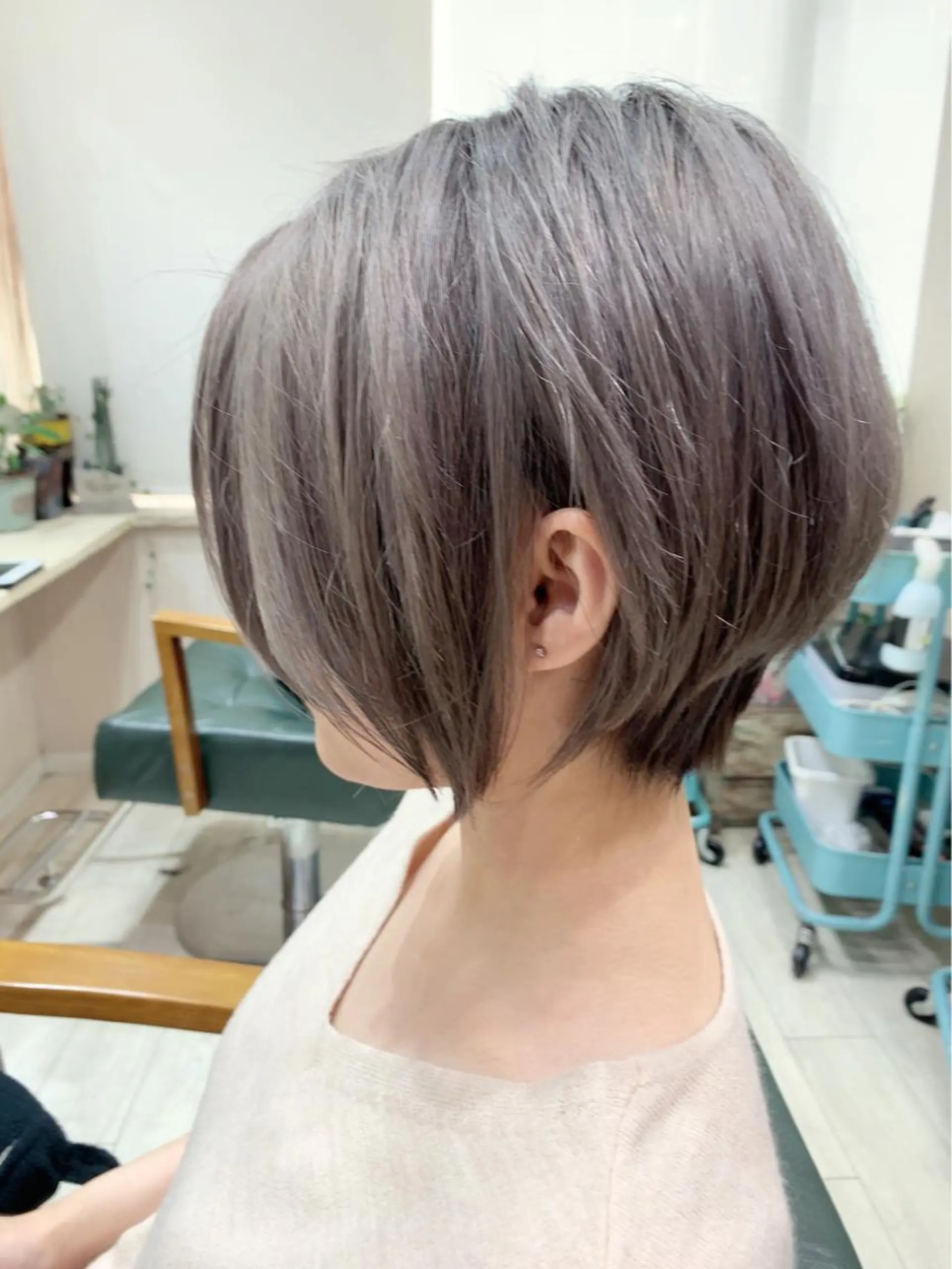 ショート ショートボブ ボブ ショートヘア ヘアレスキュー カプラ所属・【全部無料🙇】 おがわようしんのヘアスタイル