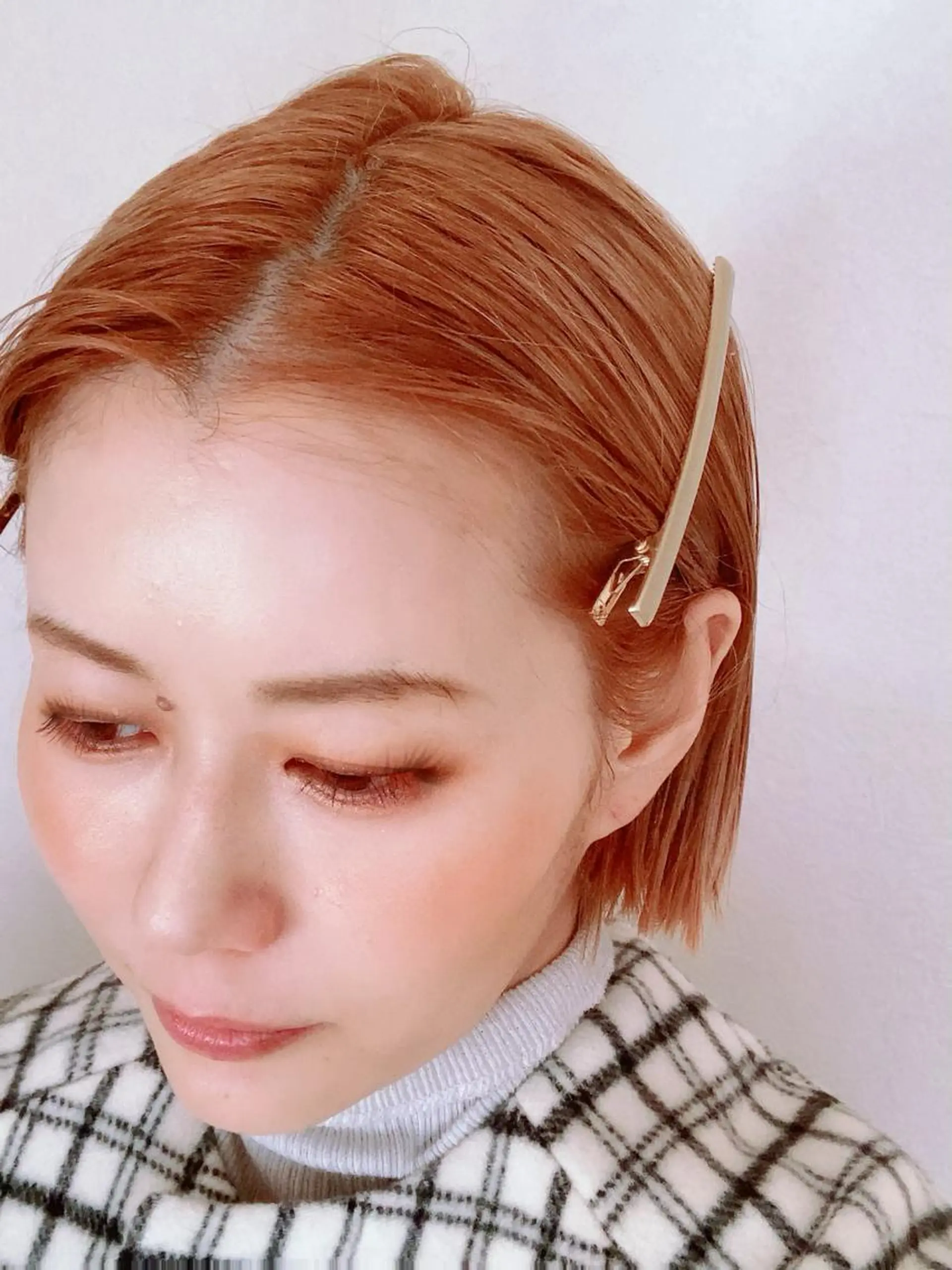 カラー cyan 【シアン】所属・阿部 貴子のヘアスタイル