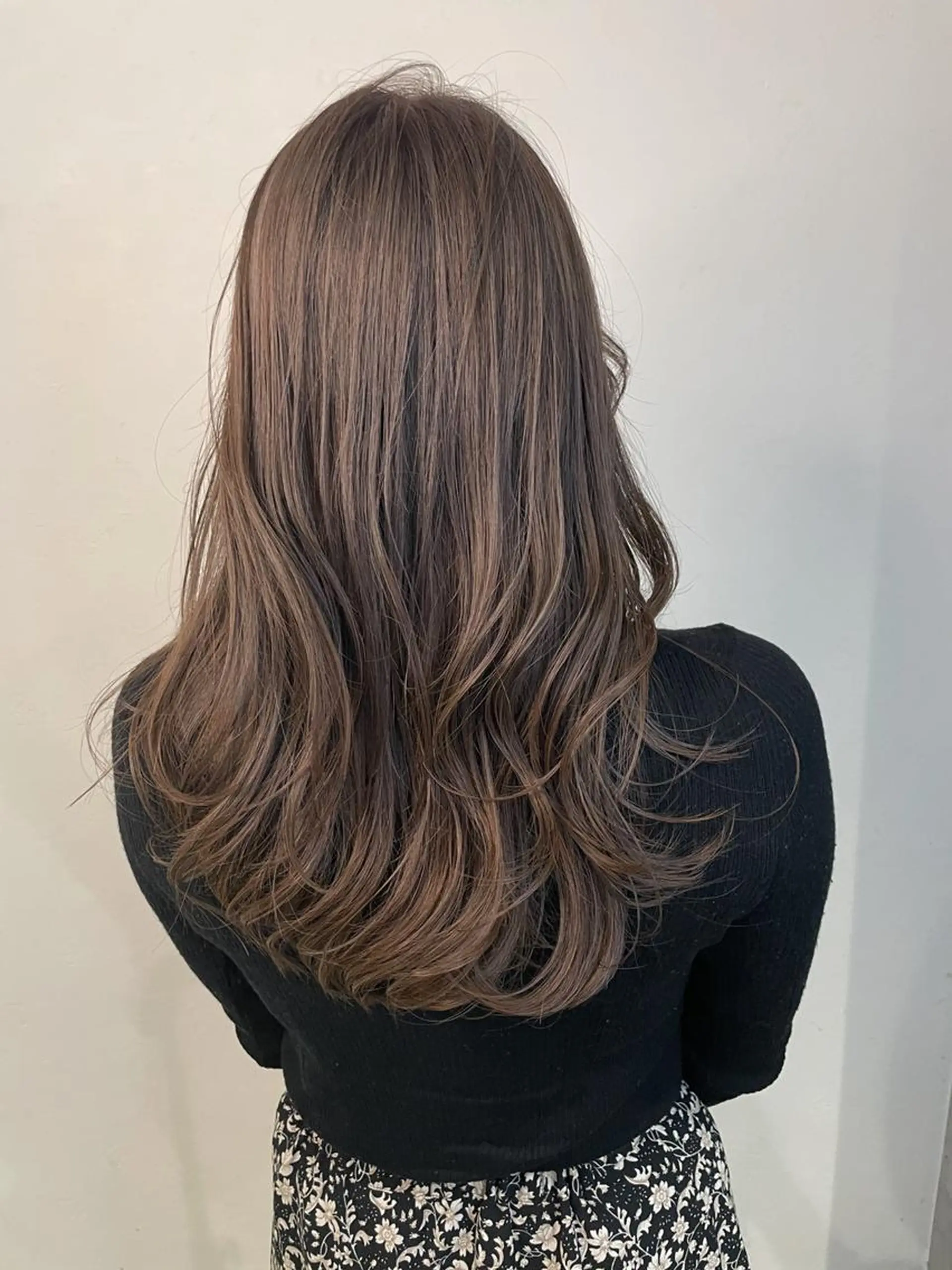 ロング 外国人風カラー ハイライト 髪質改善 似合わせカット トリートメント saho .のヘアスタイル