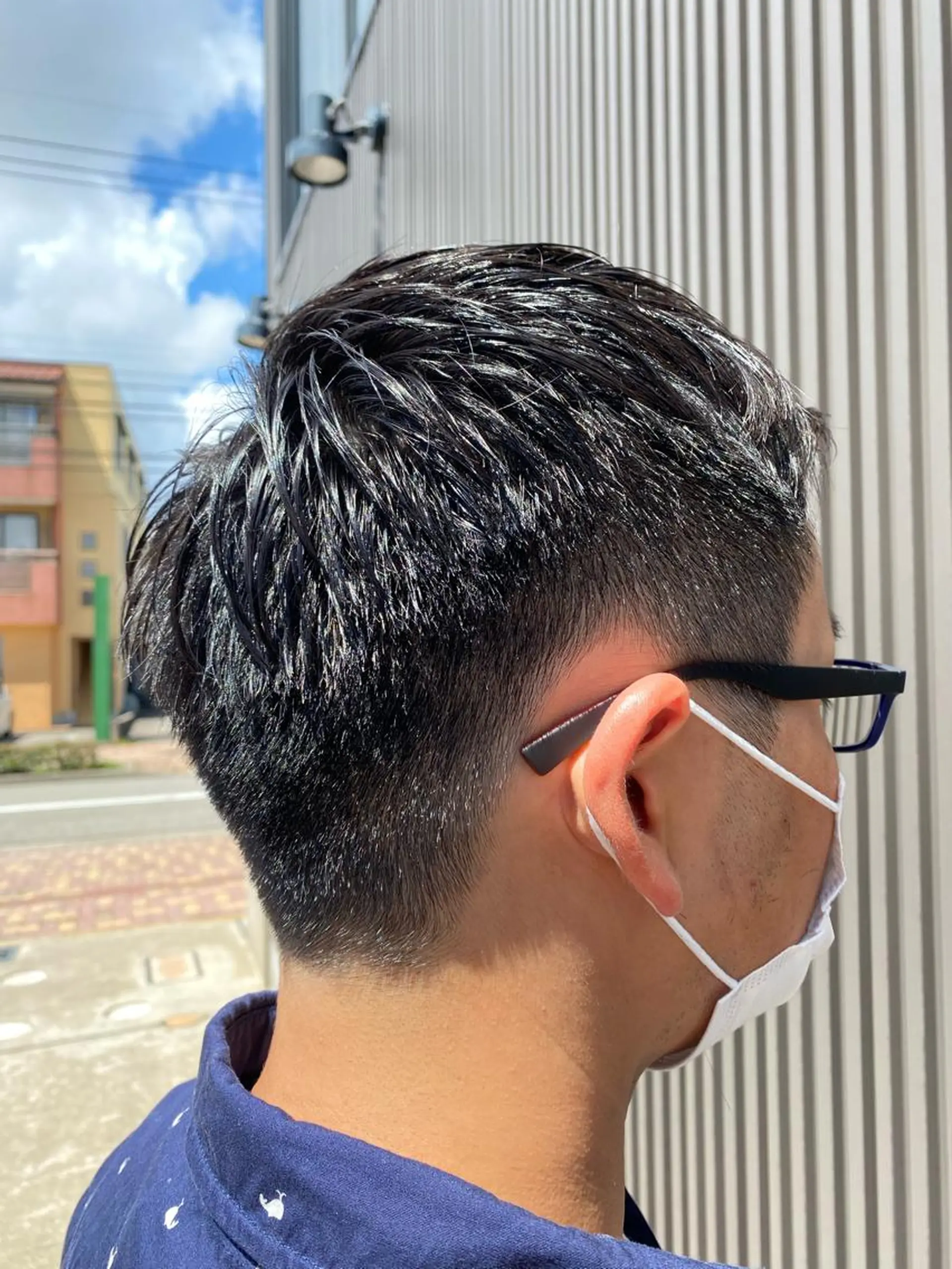 メンズ 多河 遥のヘアスタイル