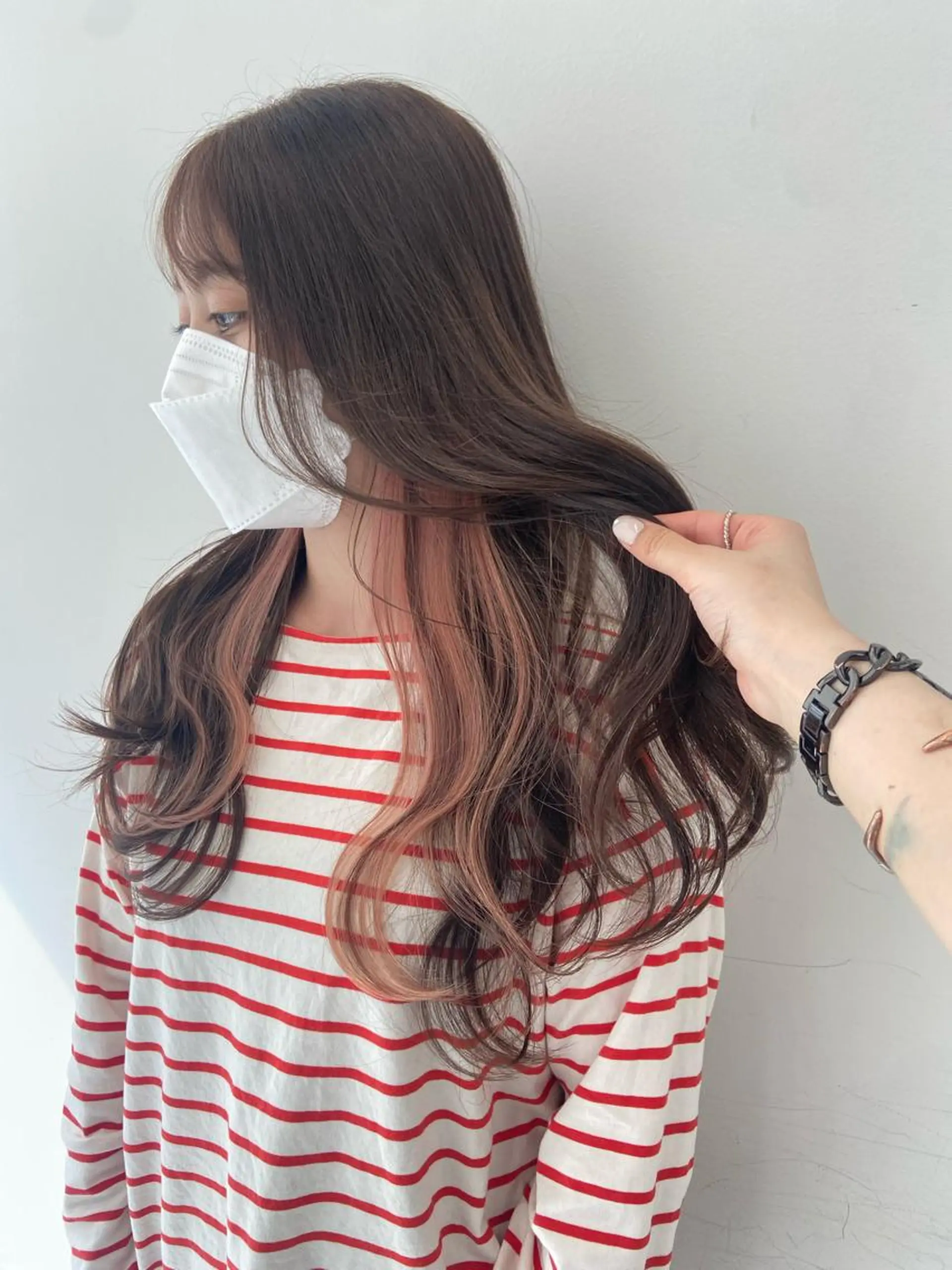 ロング 韓国レイヤー/ヘア カラー🎀ayamiのヘアスタイル