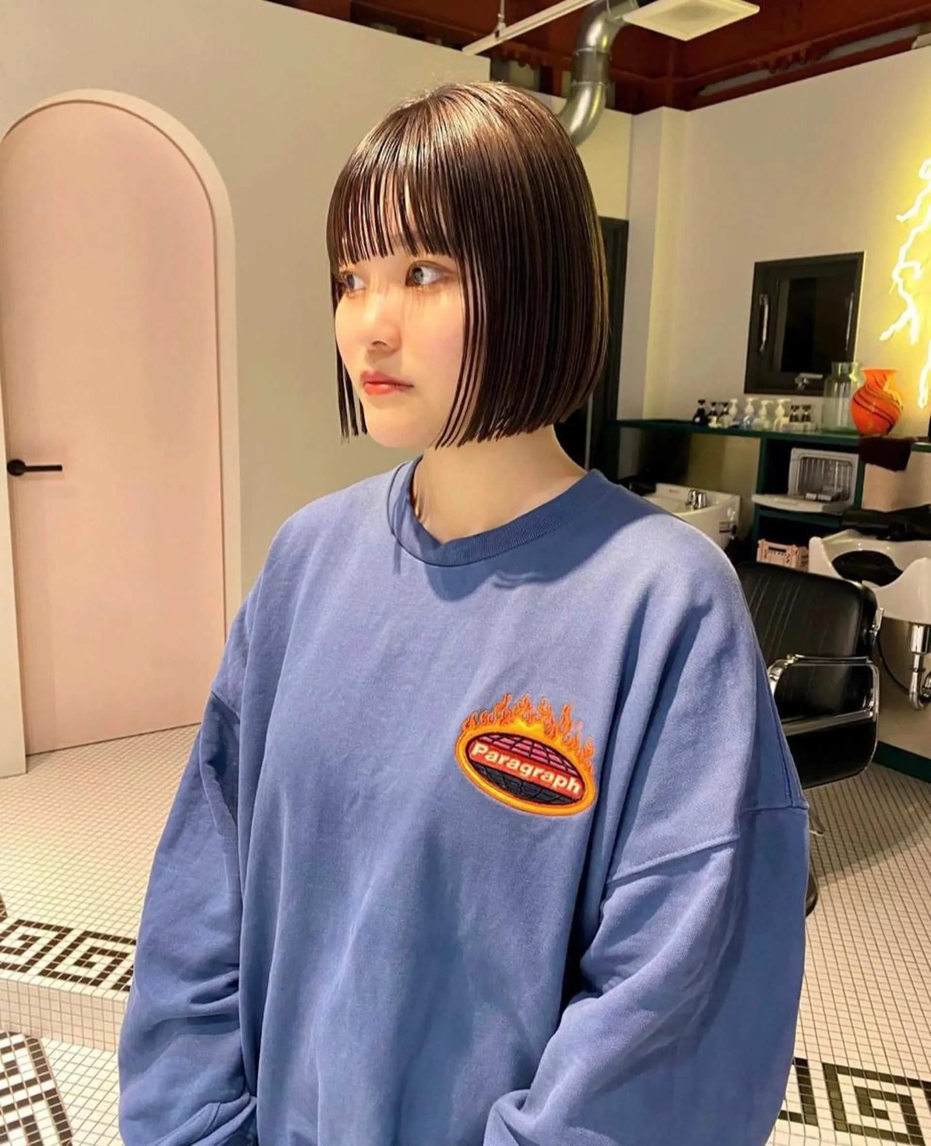 ショート カラー ボブ 丹治 一輝ボブ/ショートのヘアスタイル