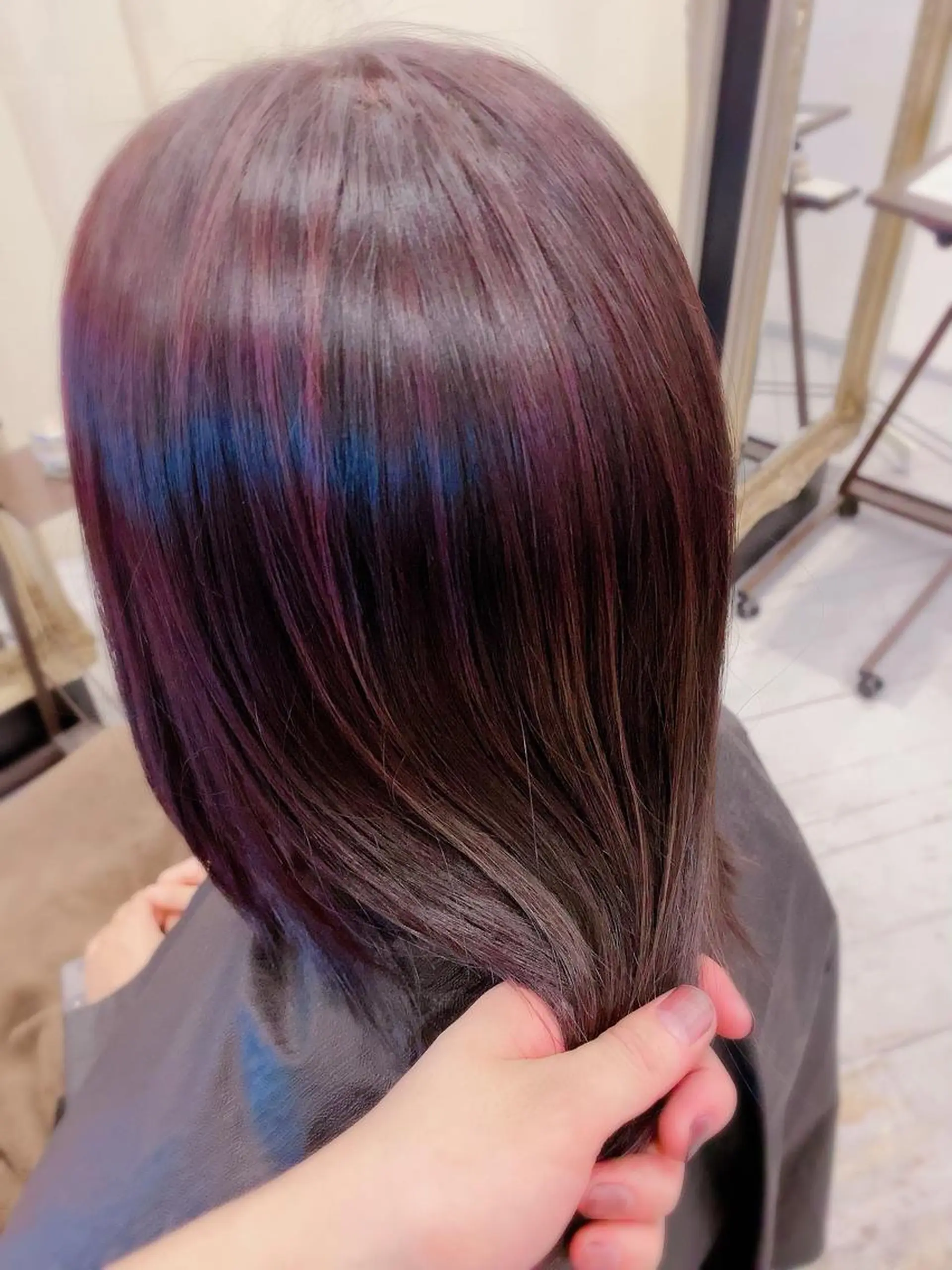 ロング カラー ヘアカラー トリートメント 💎JADE GRACE💎のヘアスタイル