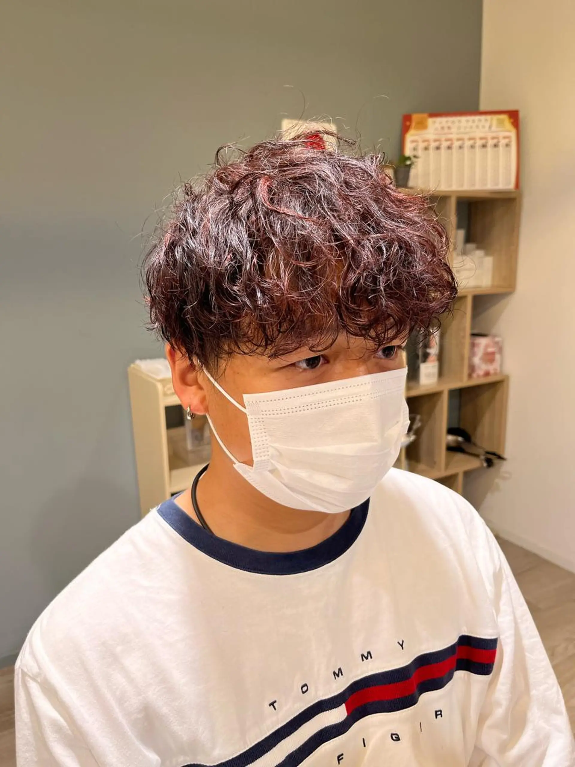 カラー パーマ メンズ メンズカット/ 外国人風/小嶺佑介のヘアスタイル