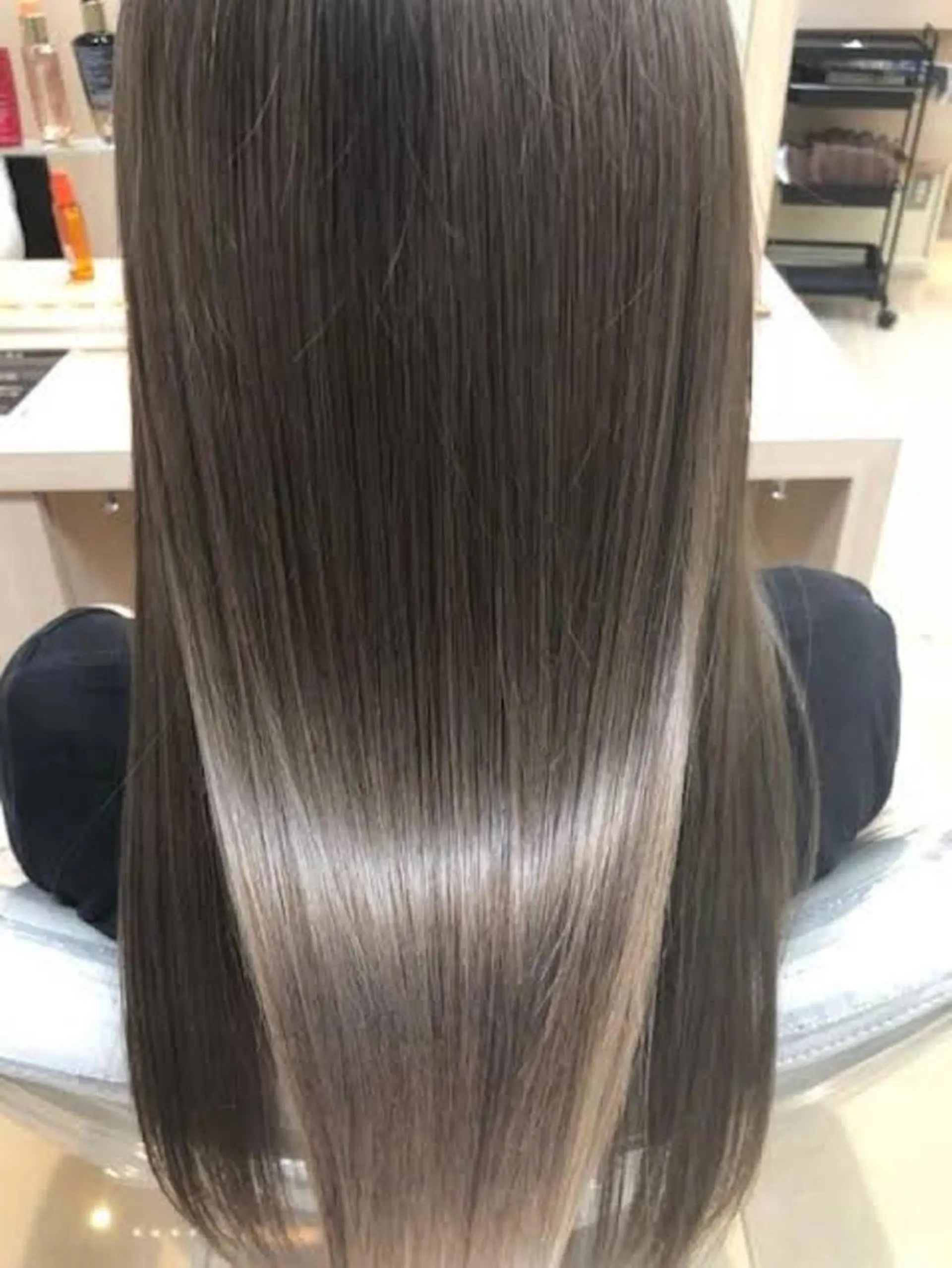 ロング 髪質改善 縮毛矯正 カット ヘアカラー メンズパーマ縮毛矯正 リピート率86パーのヘアスタイル