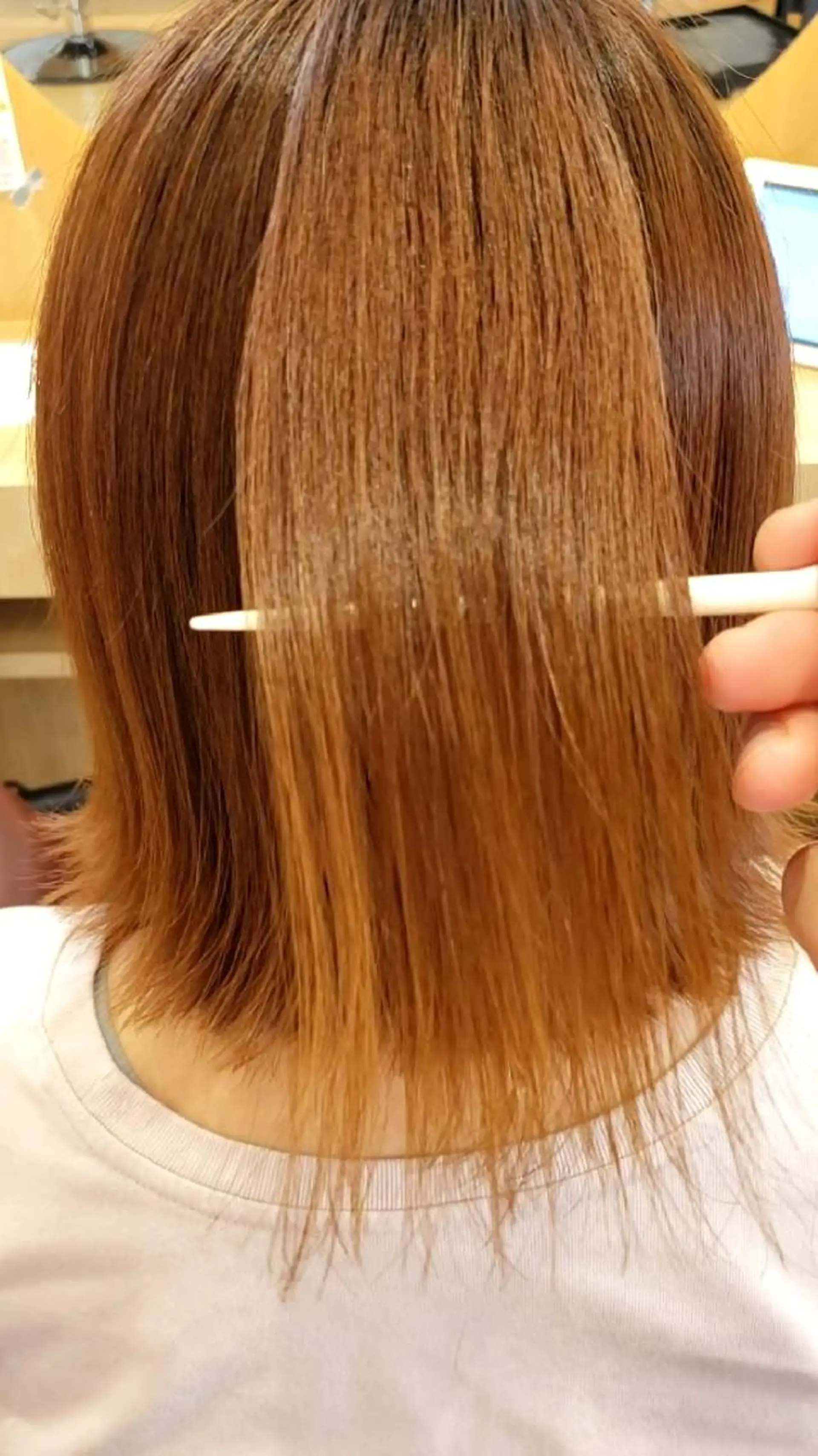 セミロング カラー 髪質改善 トリートメント カット ヘアカラー トリートメント 【とにかく髪に優しい ❇️】森田篤のヘアスタイル