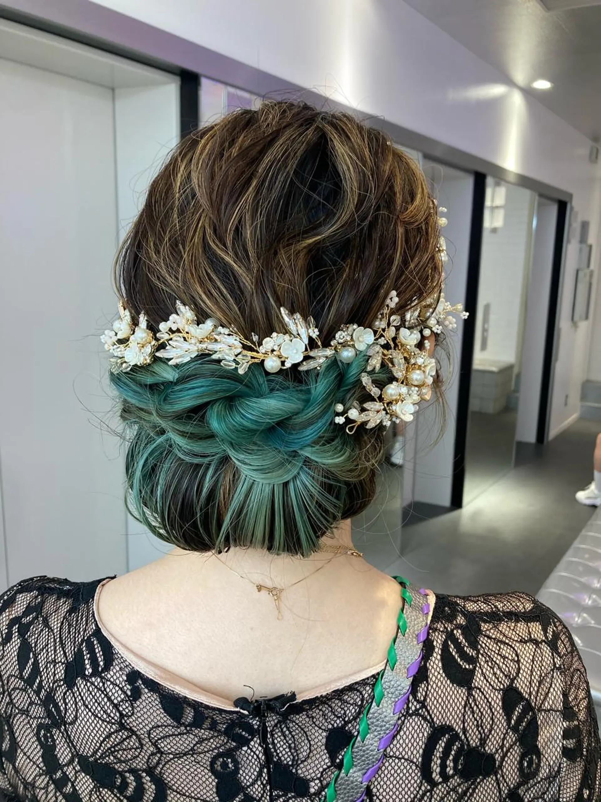 ロング ヘアセット MiRI💜地毛級 エクステ✖似合わせ技のヘアスタイル