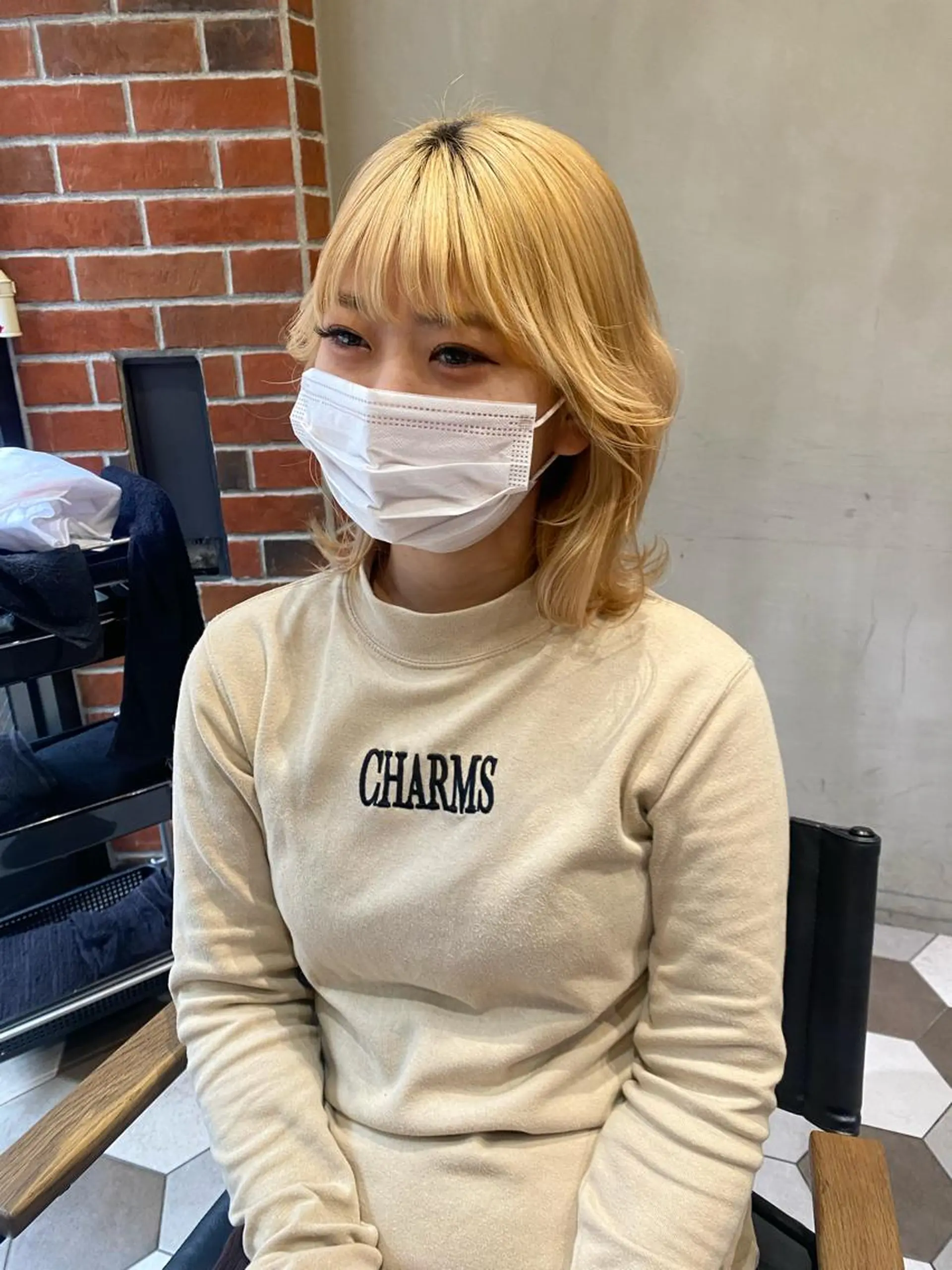 ミディアム 髪質改善韓国レイヤー SHIORI🦋のヘアスタイル