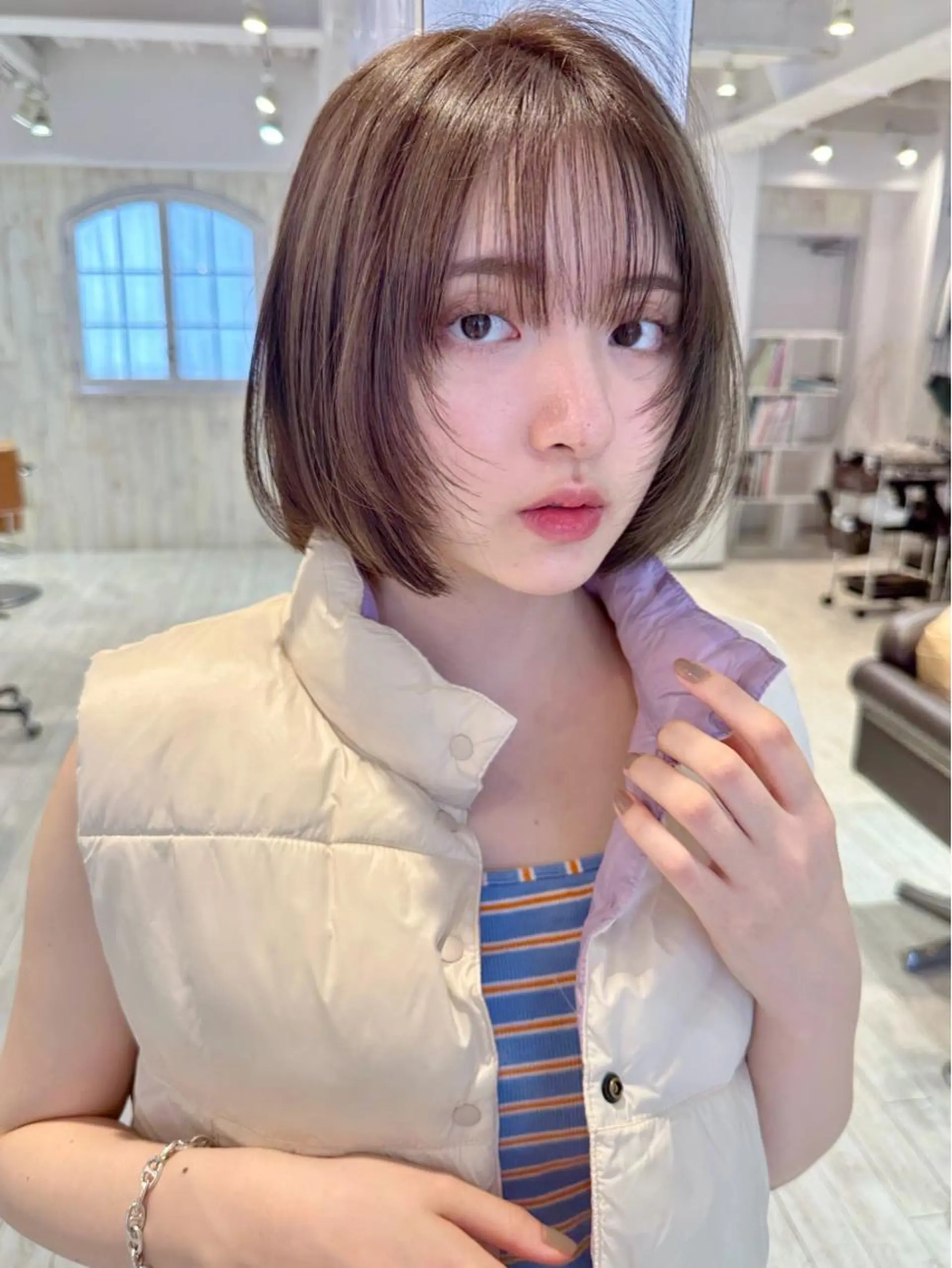 ショート カラー トレンドヘア🌿 chinariのヘアスタイル