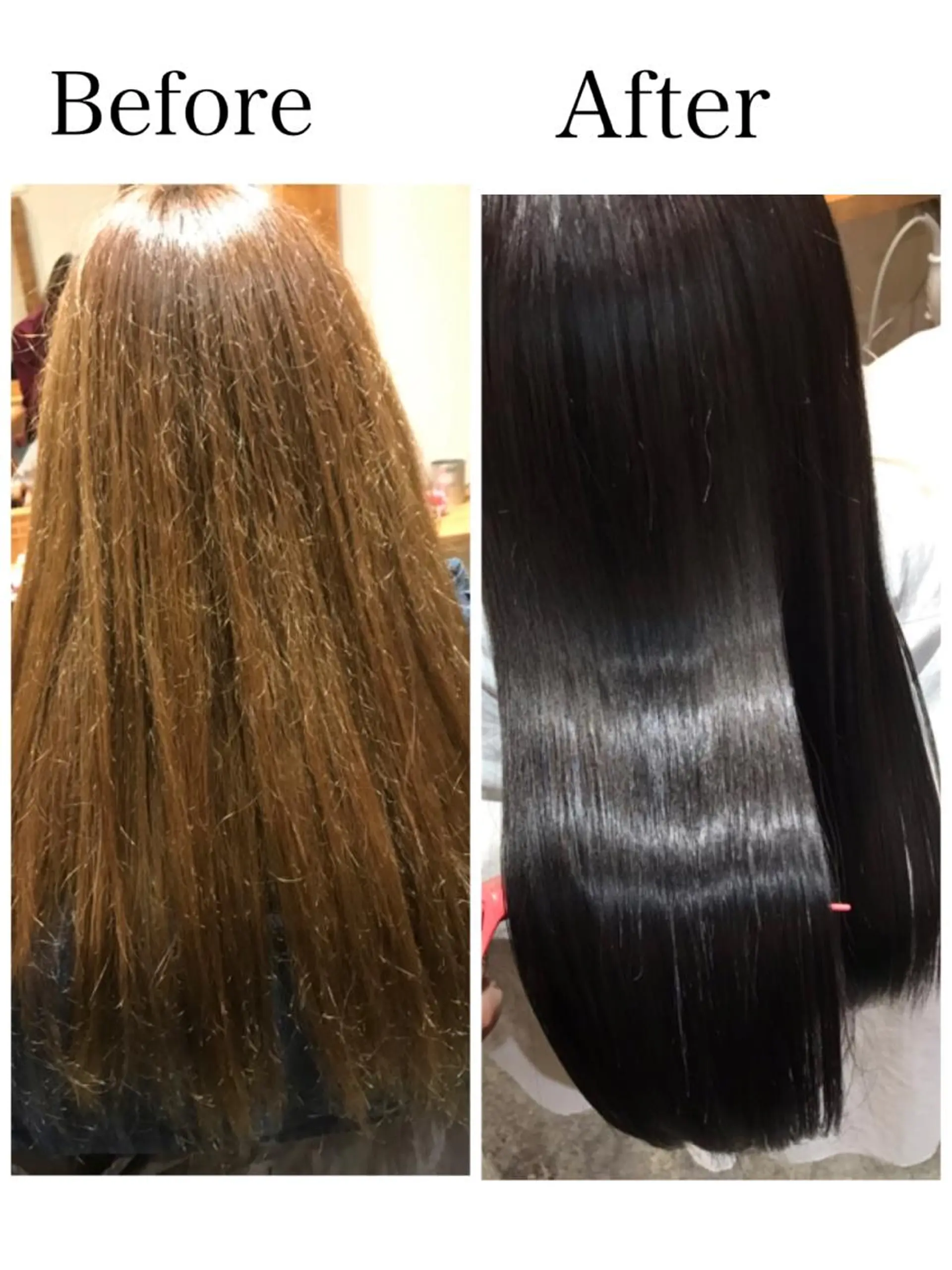 ロング カラー 髪質改善×矯正🫧 韓国ヘアasamiのヘアスタイル