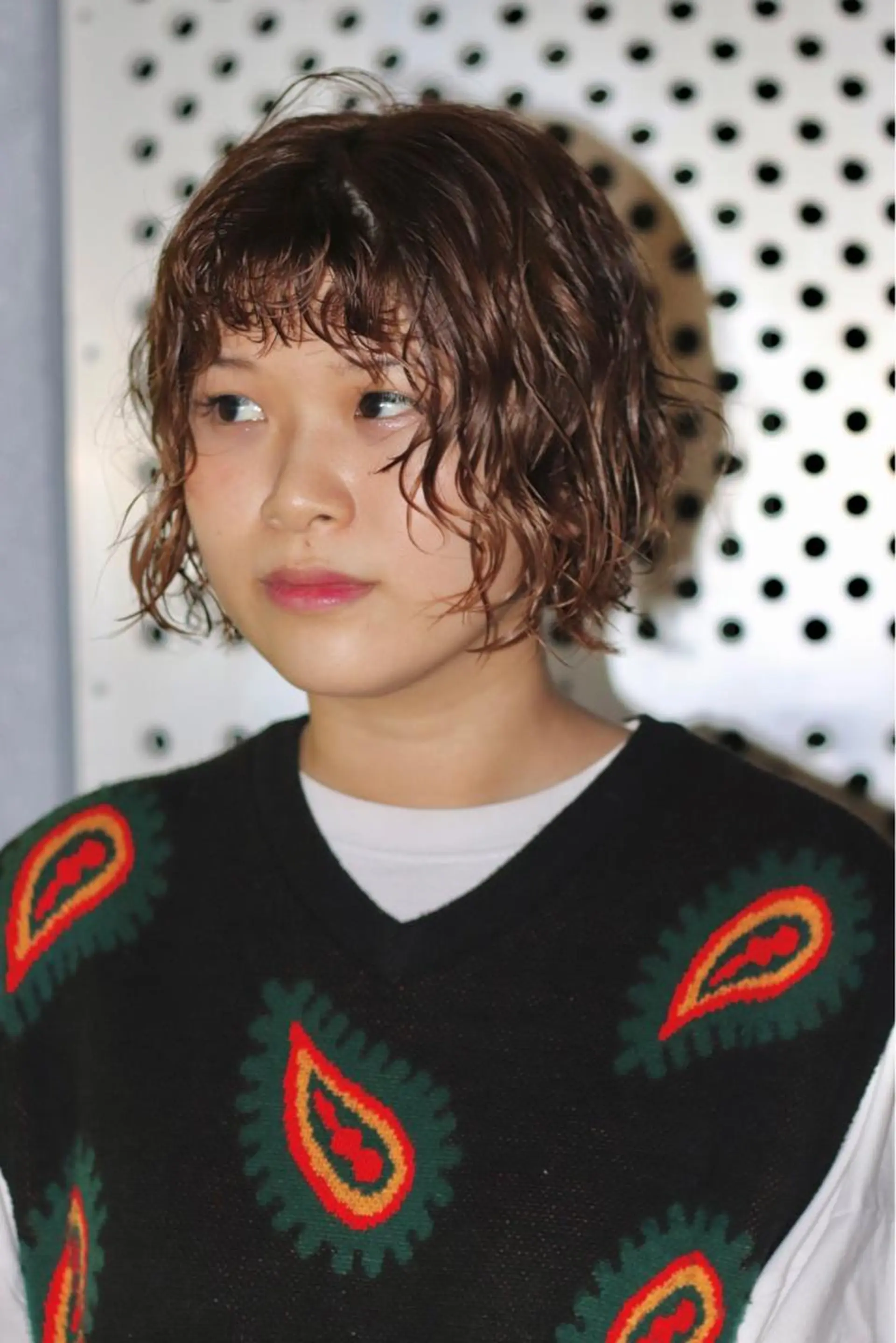 ショート パーマ joh/メンズ/ ブリーチ/矢場町のヘアスタイル