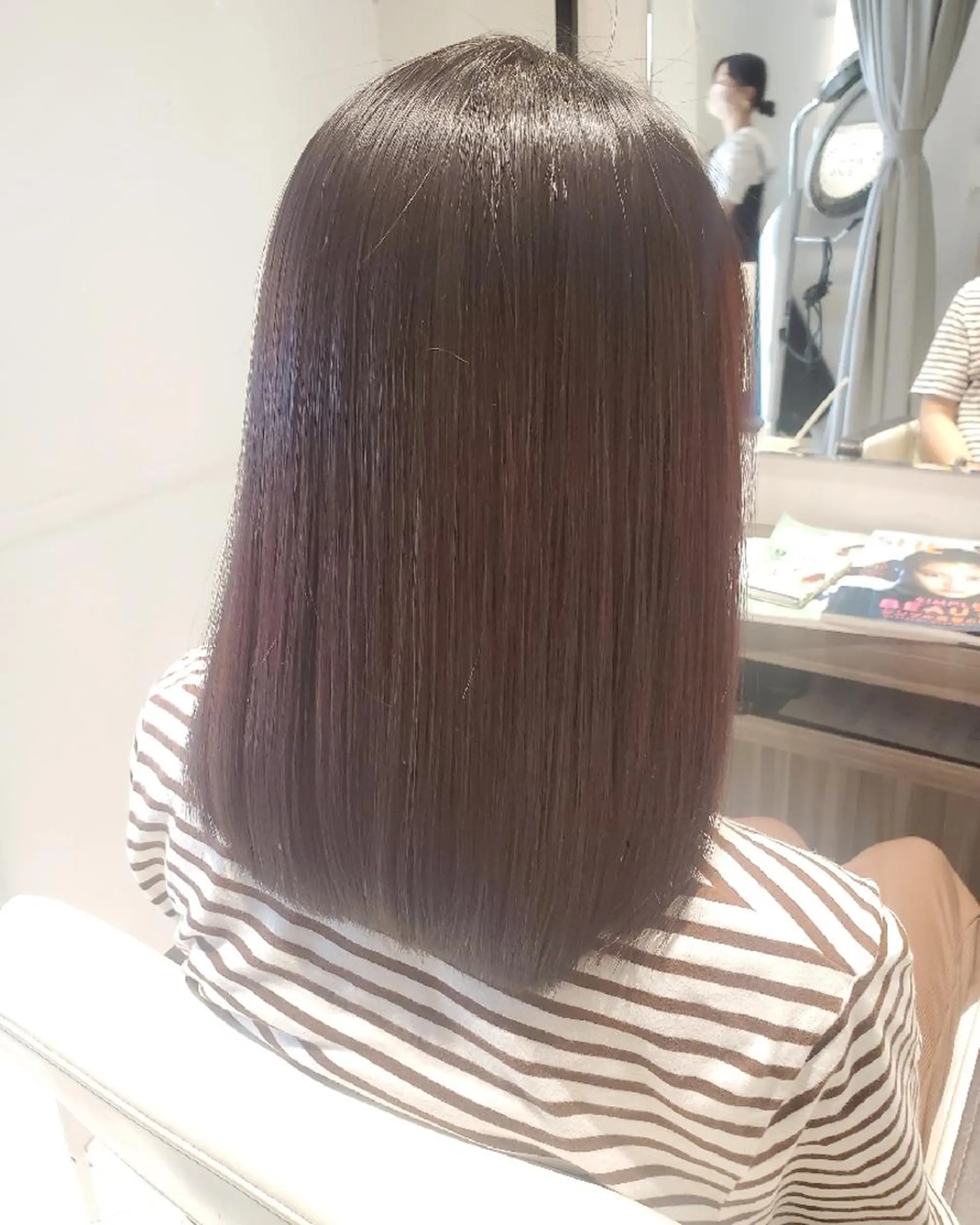 ミディアム カラー トリートメント designer ITOのヘアスタイル