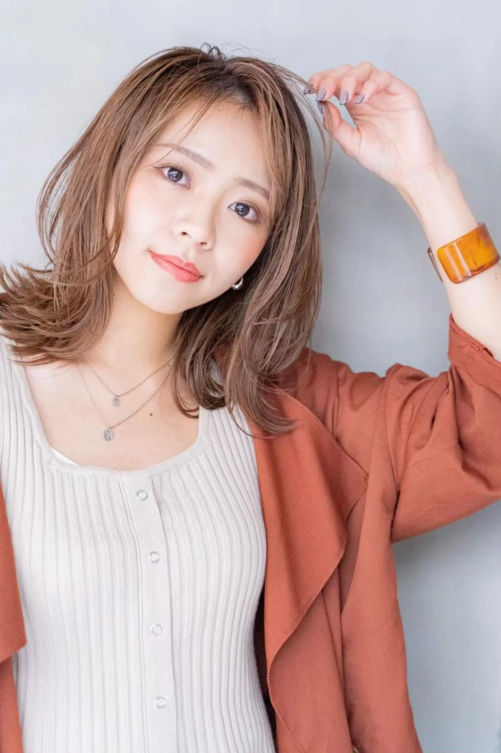 ミディアム 💈Chlom💈_ 公式_NewOpenのヘアスタイル