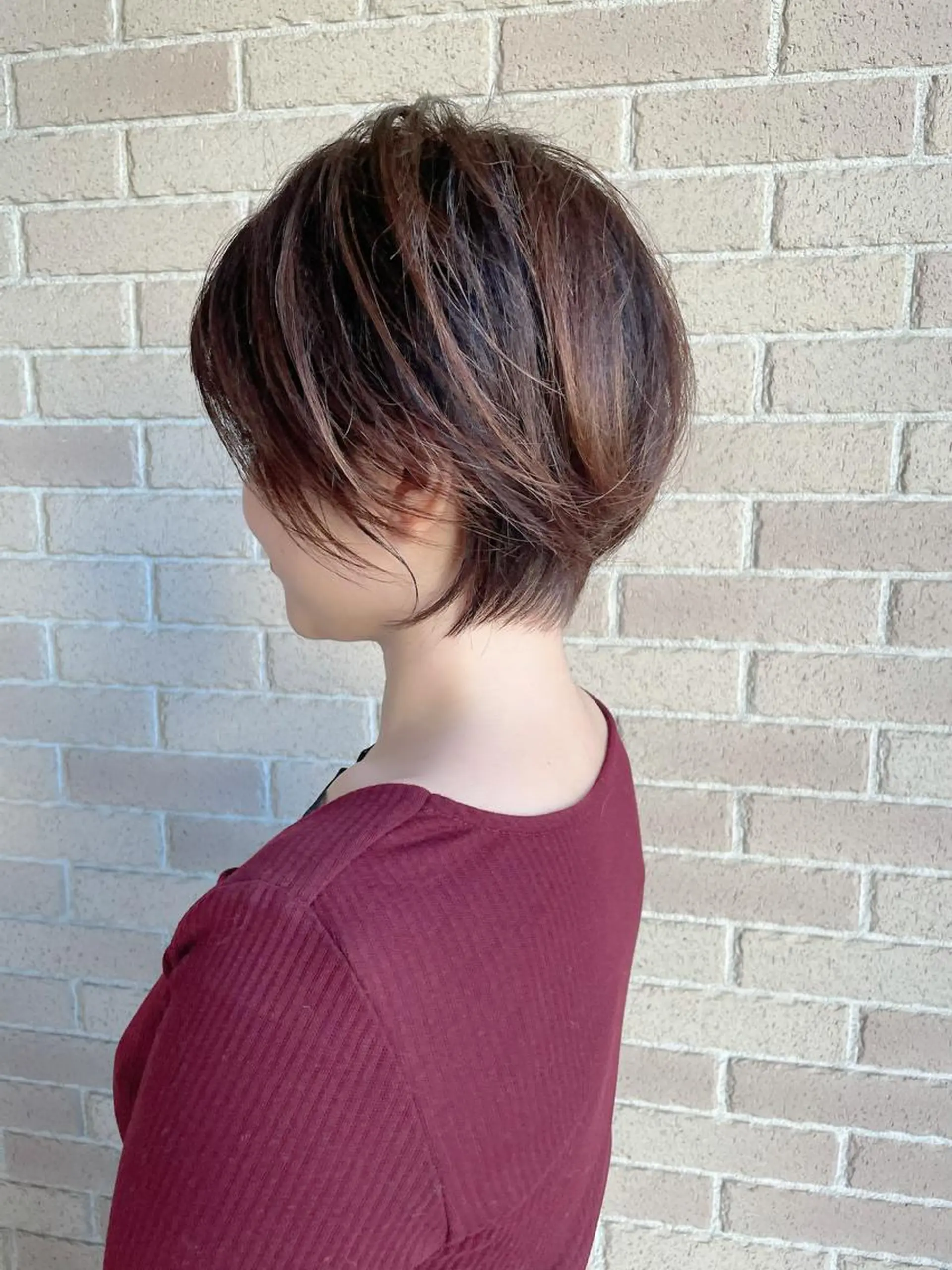 ショート カラー ショートヘア 小顔カット ✂️ショートの匠✂️ 國井慎平のヘアスタイル