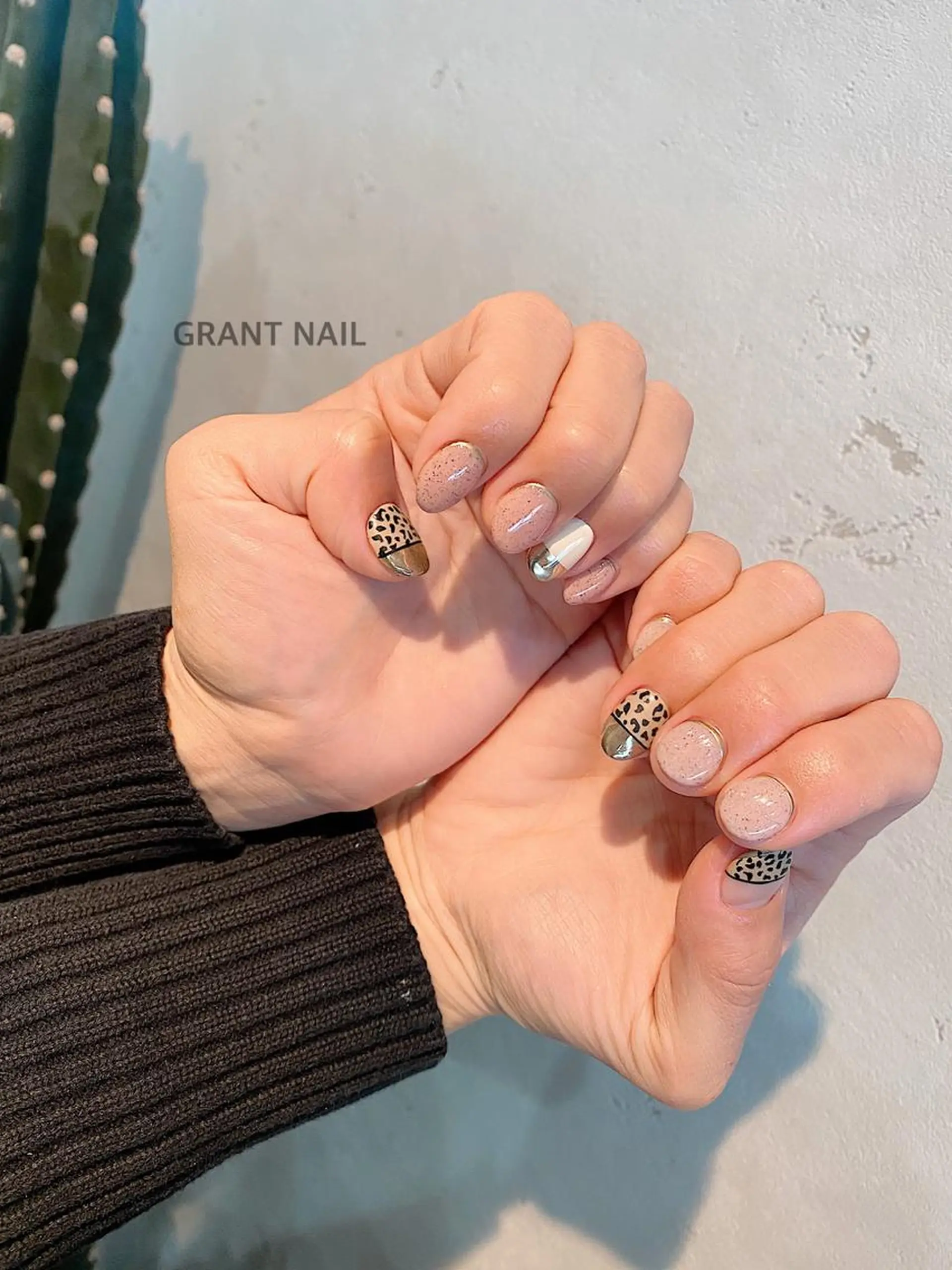 ネイル アートネイル クリアネイル ジェルネイル ニュアンスネイル GRANT NAIL 岩出店のネイルデザイン