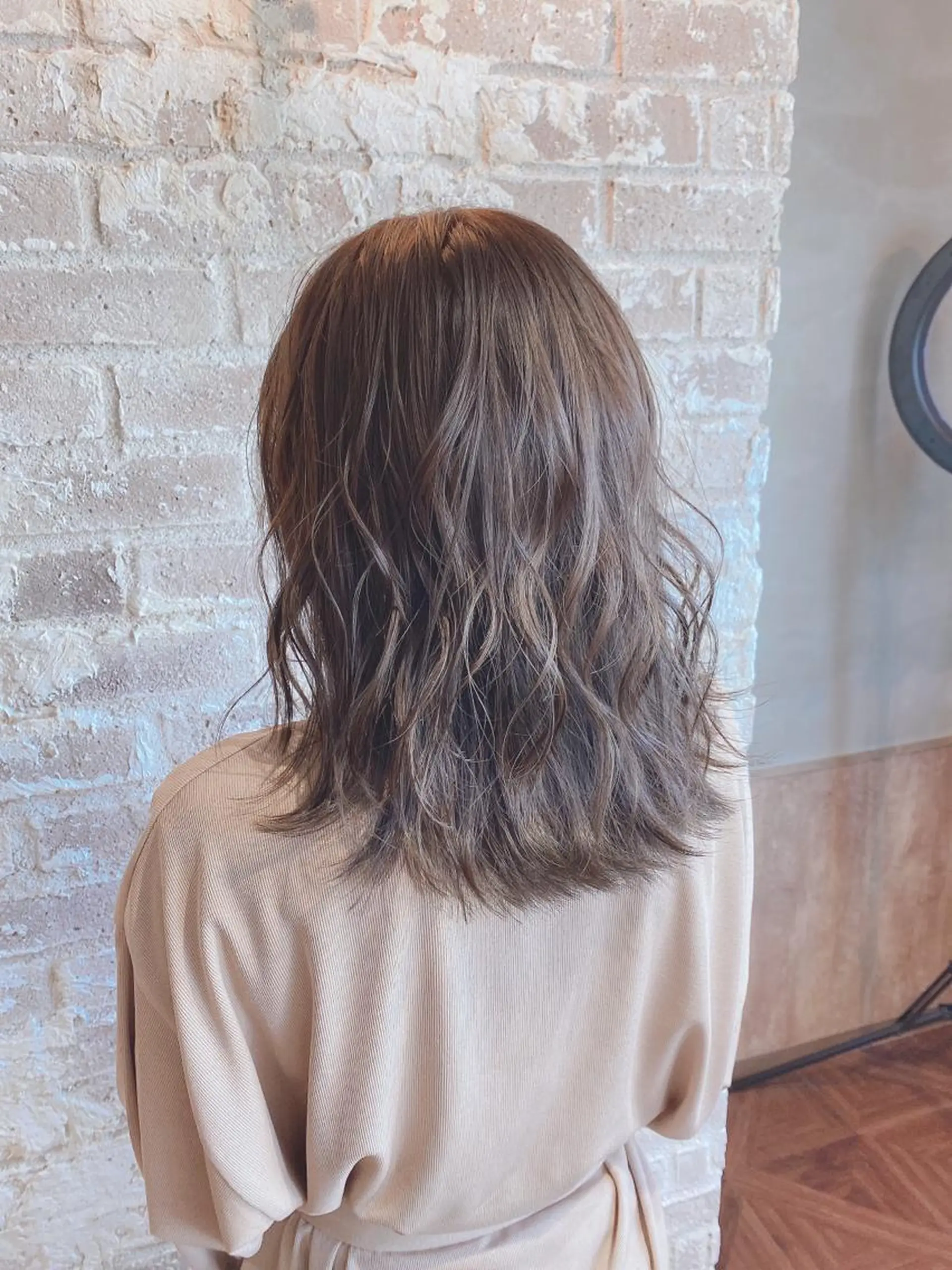 ミディアム カラー ナナシ所属・✨髪質改善／縮毛矯正 木村和司✨のヘアスタイル