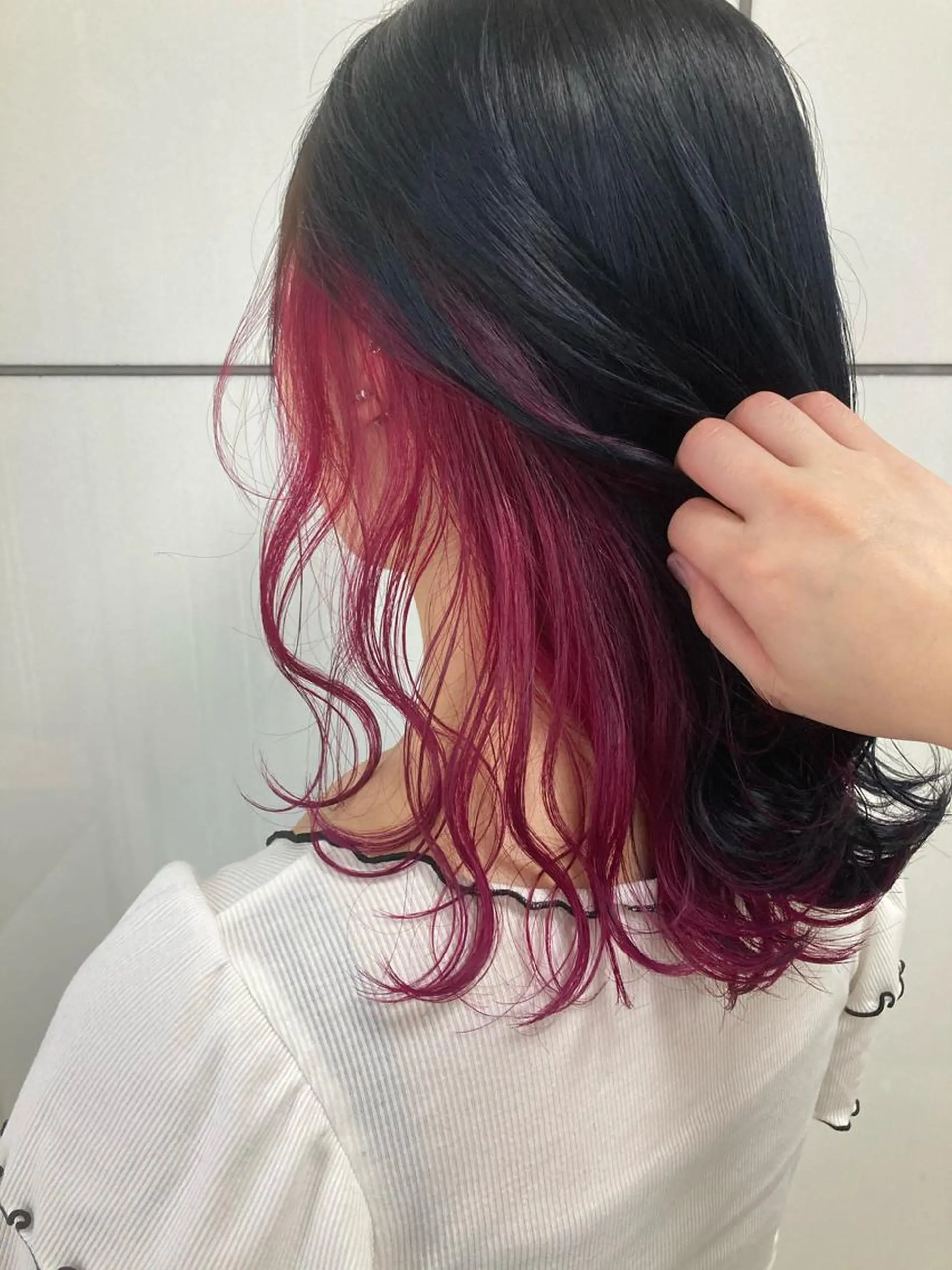 ミディアム カラー ヘアカラー トリートメント 髪質改善/痛ませ ないカラー/西村航大のヘアスタイル