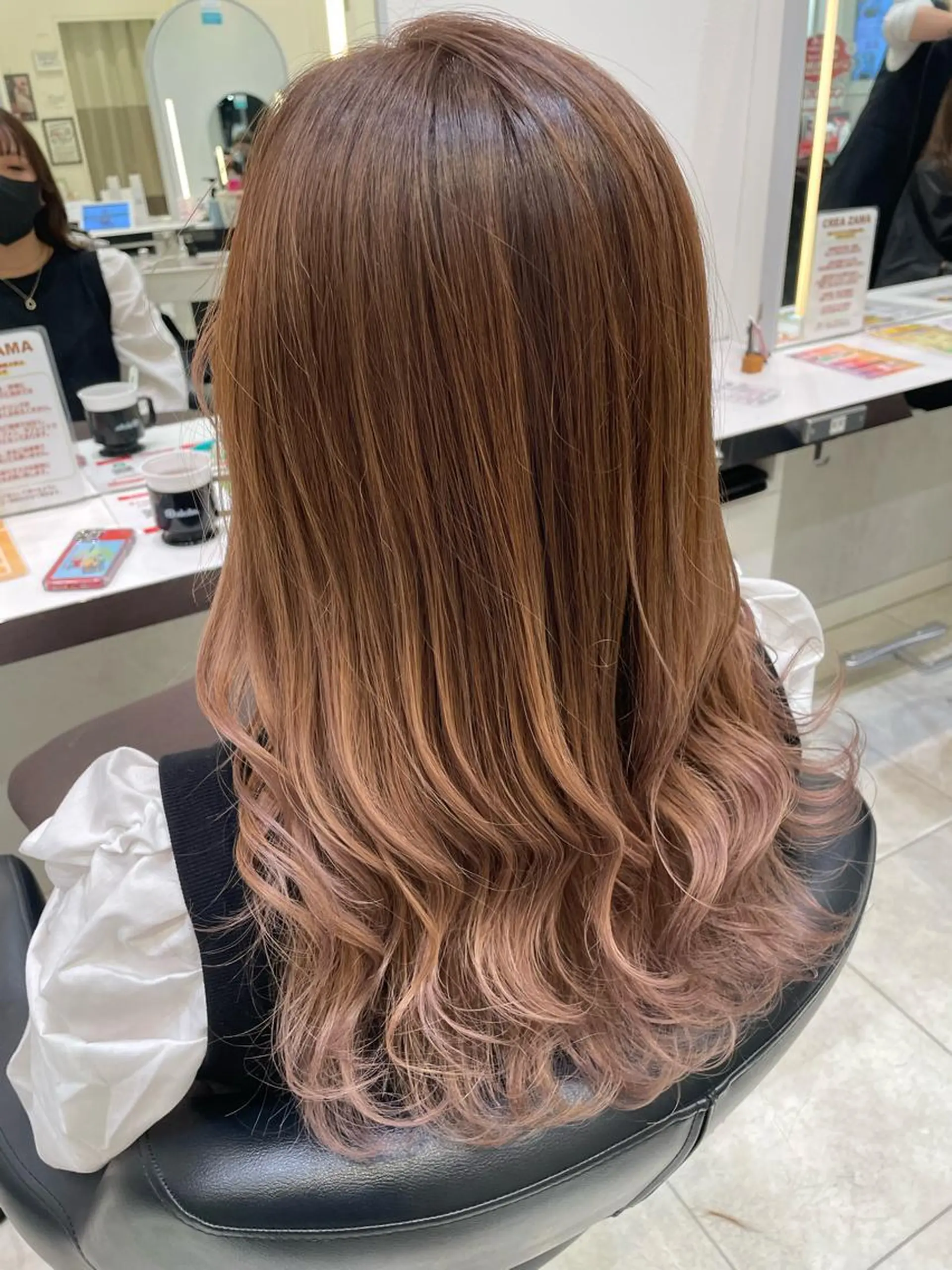 ロング GOAT_茅ヶ崎 キシ サクラのヘアスタイル