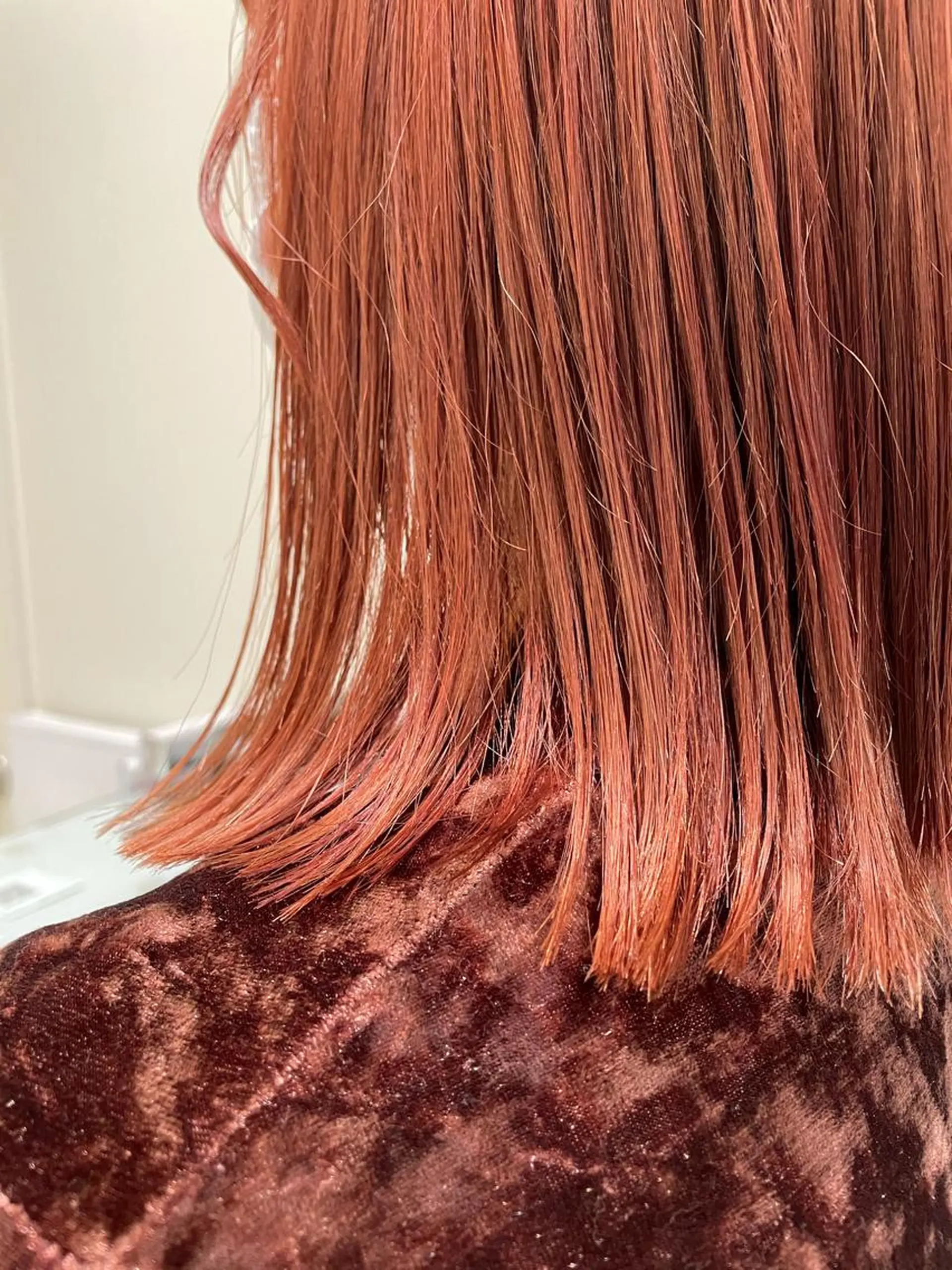 ミディアム カラー ピンクカラー ボブ/インナーカラー /眉毛/Miyuのヘアスタイル