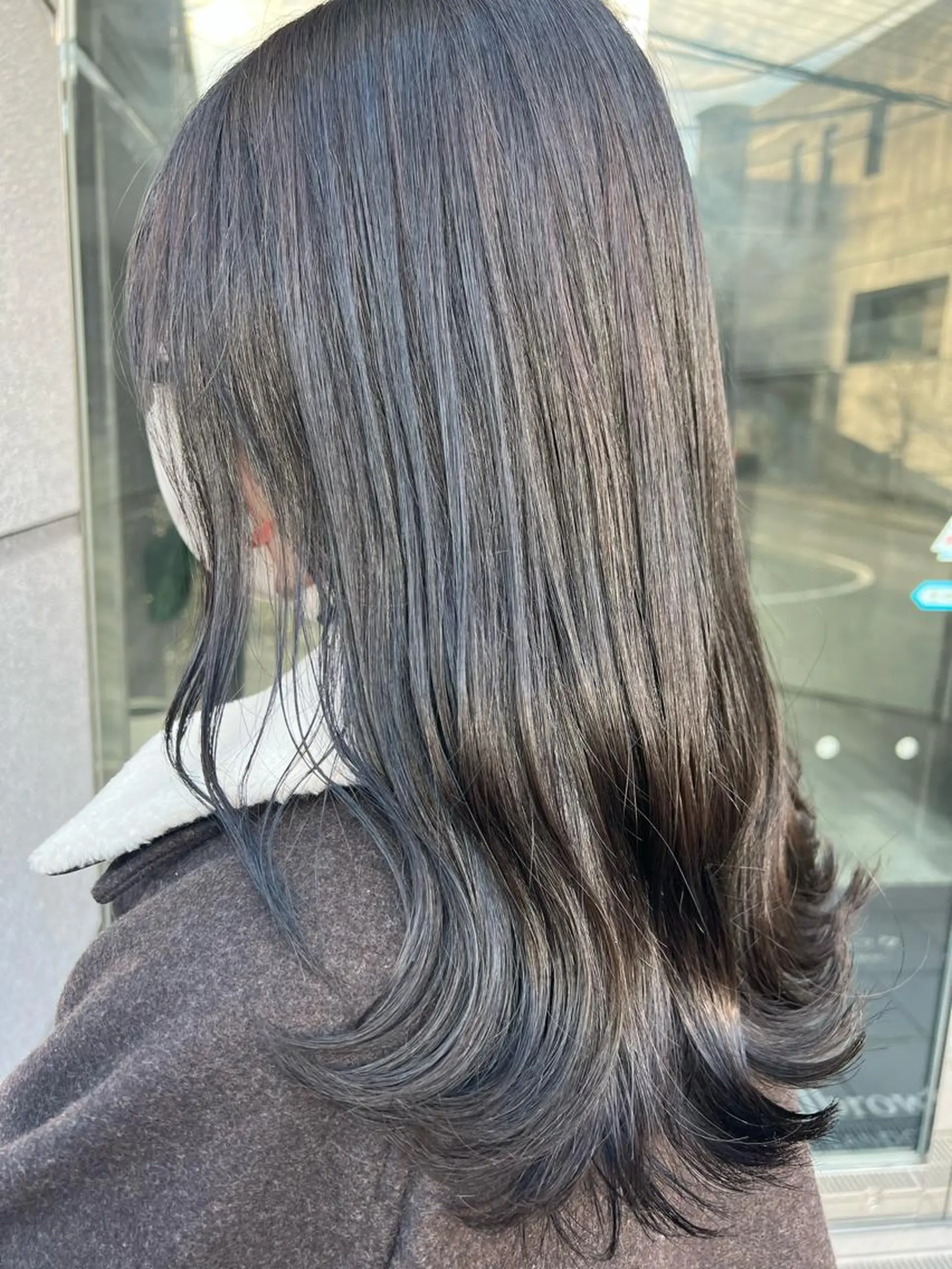 カラー グレージュ オリーブグレージュ オリーブグレー 🎧パーソナルケア/ 透明感カラー/ミユのヘアスタイル