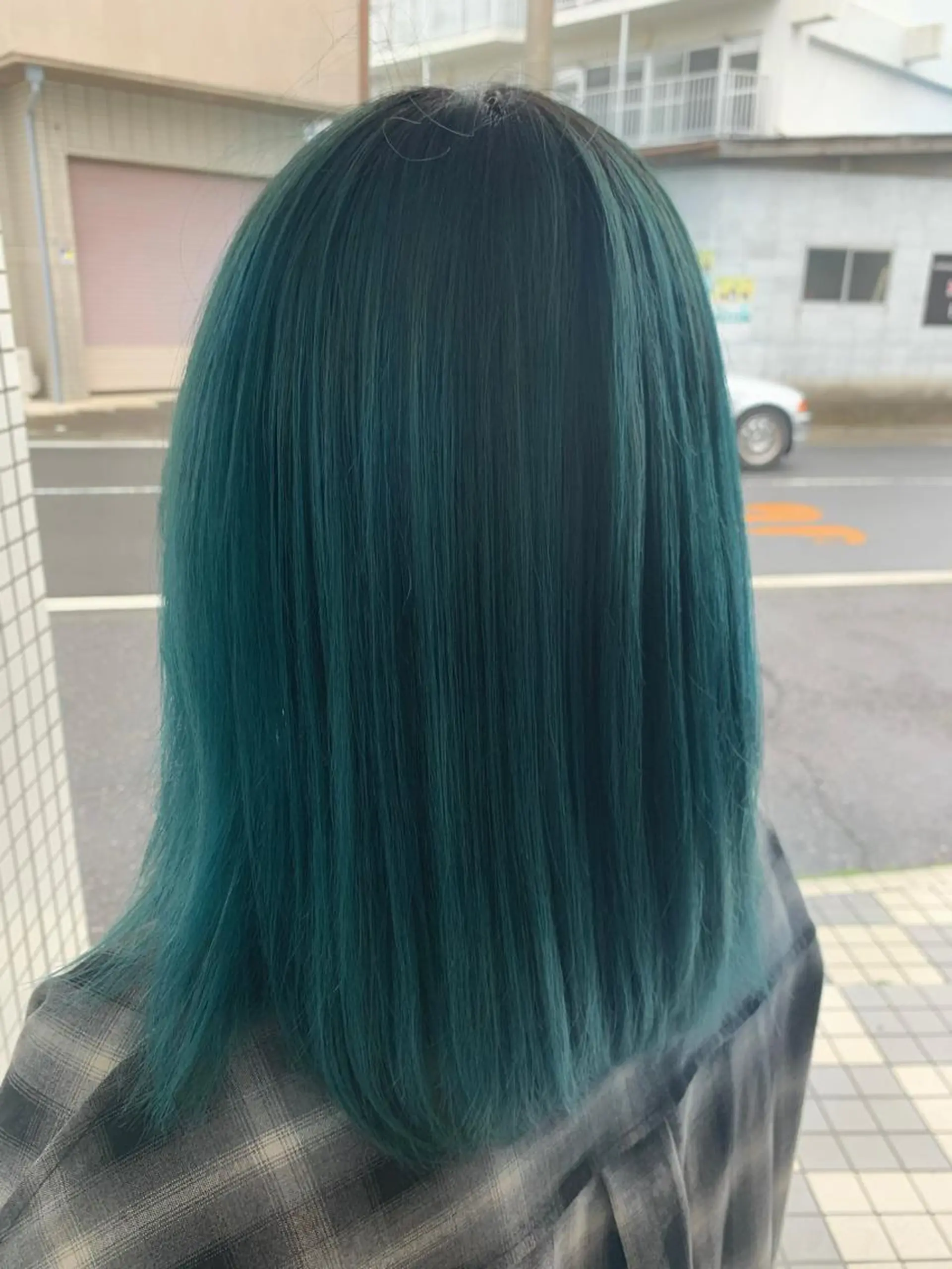 ミディアム カラー バレイヤージュ ブリーチ ケアブリーチ ダブルカラー イヤリングカラー カット ヘアカラー 🌷かわばた めい🌷のヘアスタイル