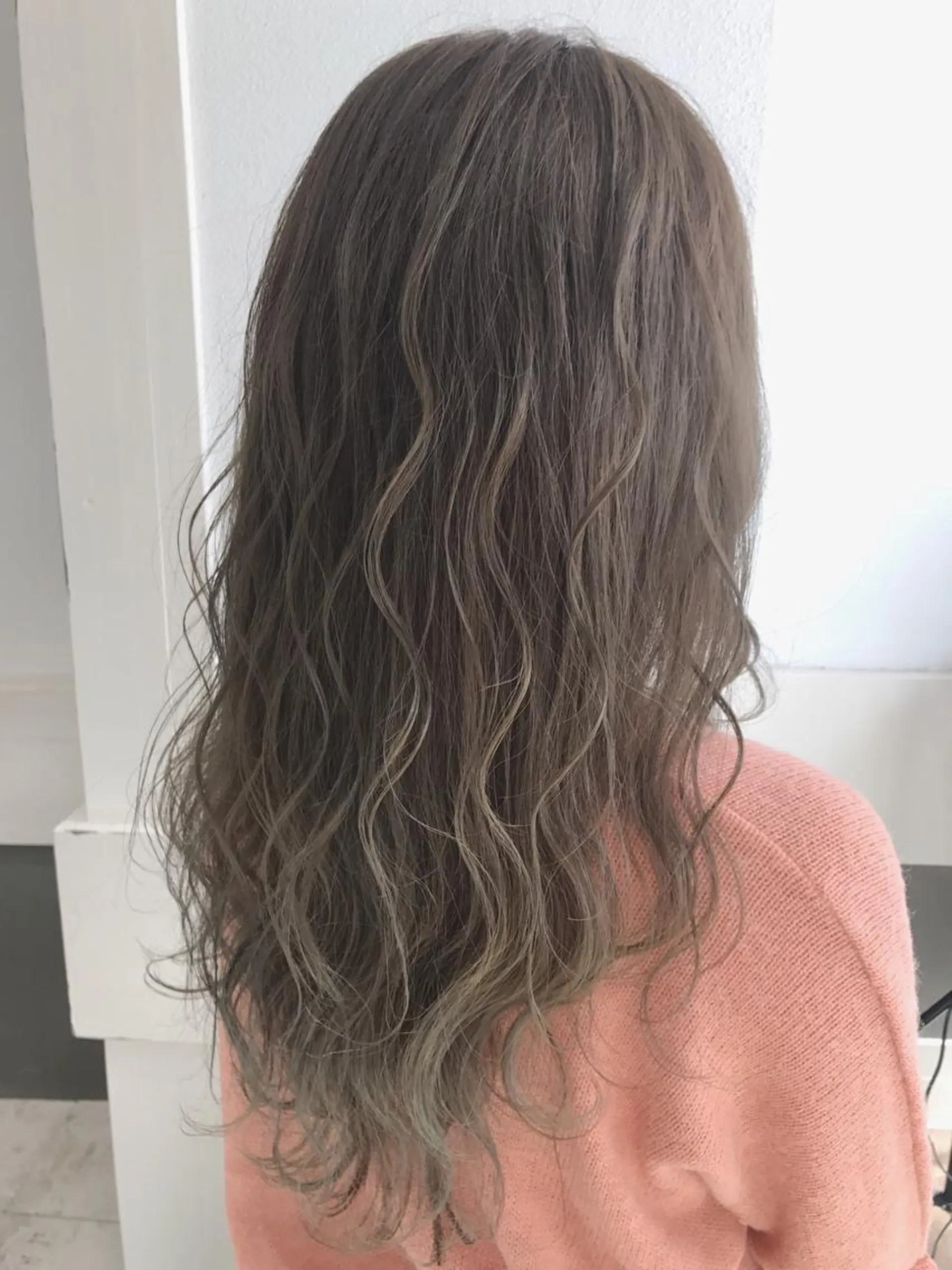 セミロング カラー ヘアアレンジ ベージュカラー カット ヘアカラー トリートメント GiseL天神カラー 髪質改善/ブリーチのヘアスタイル