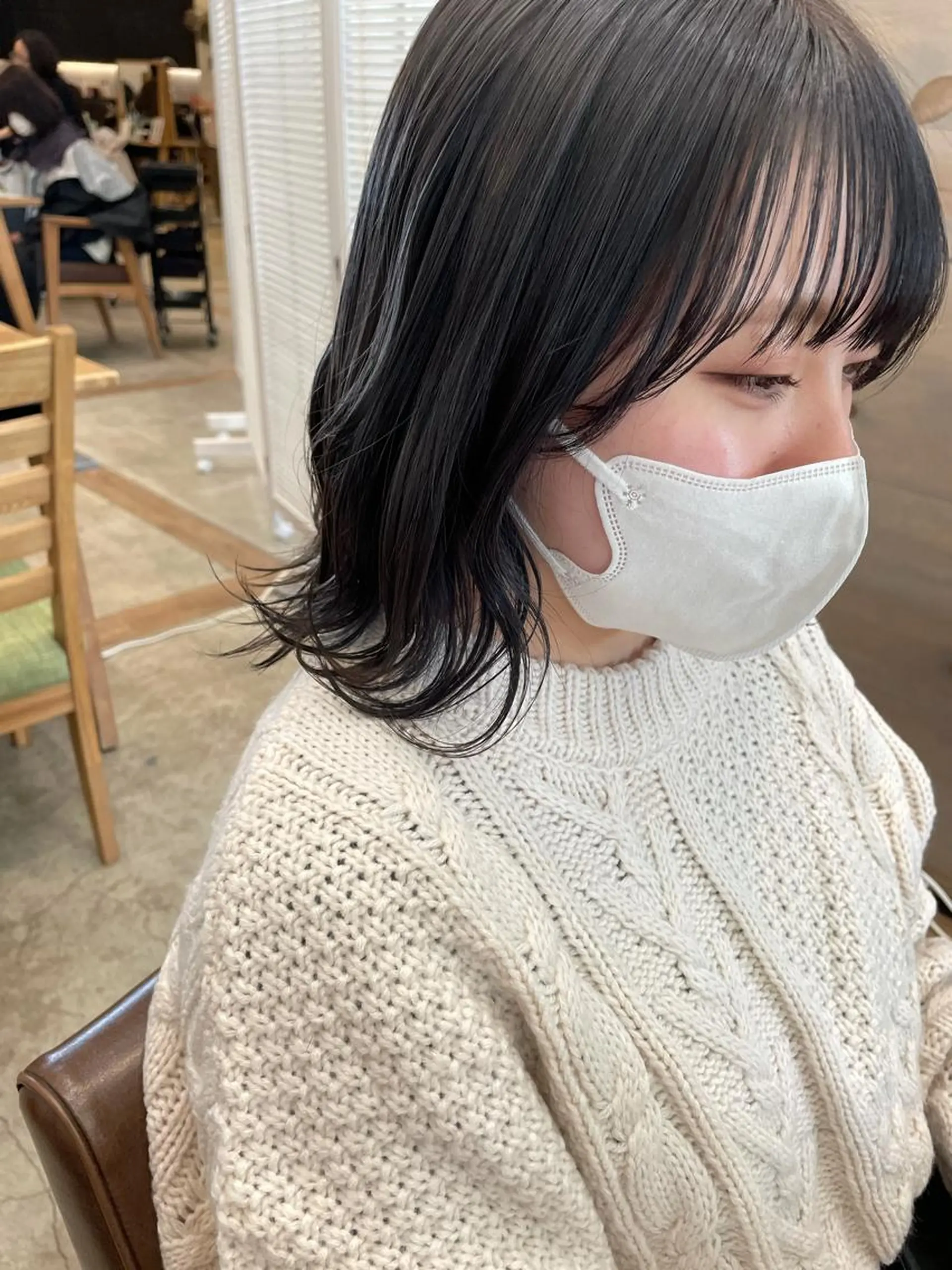 カラー 透明感カラー 🍒ばばみさき/ マンツーマン施術🍒のヘアスタイル