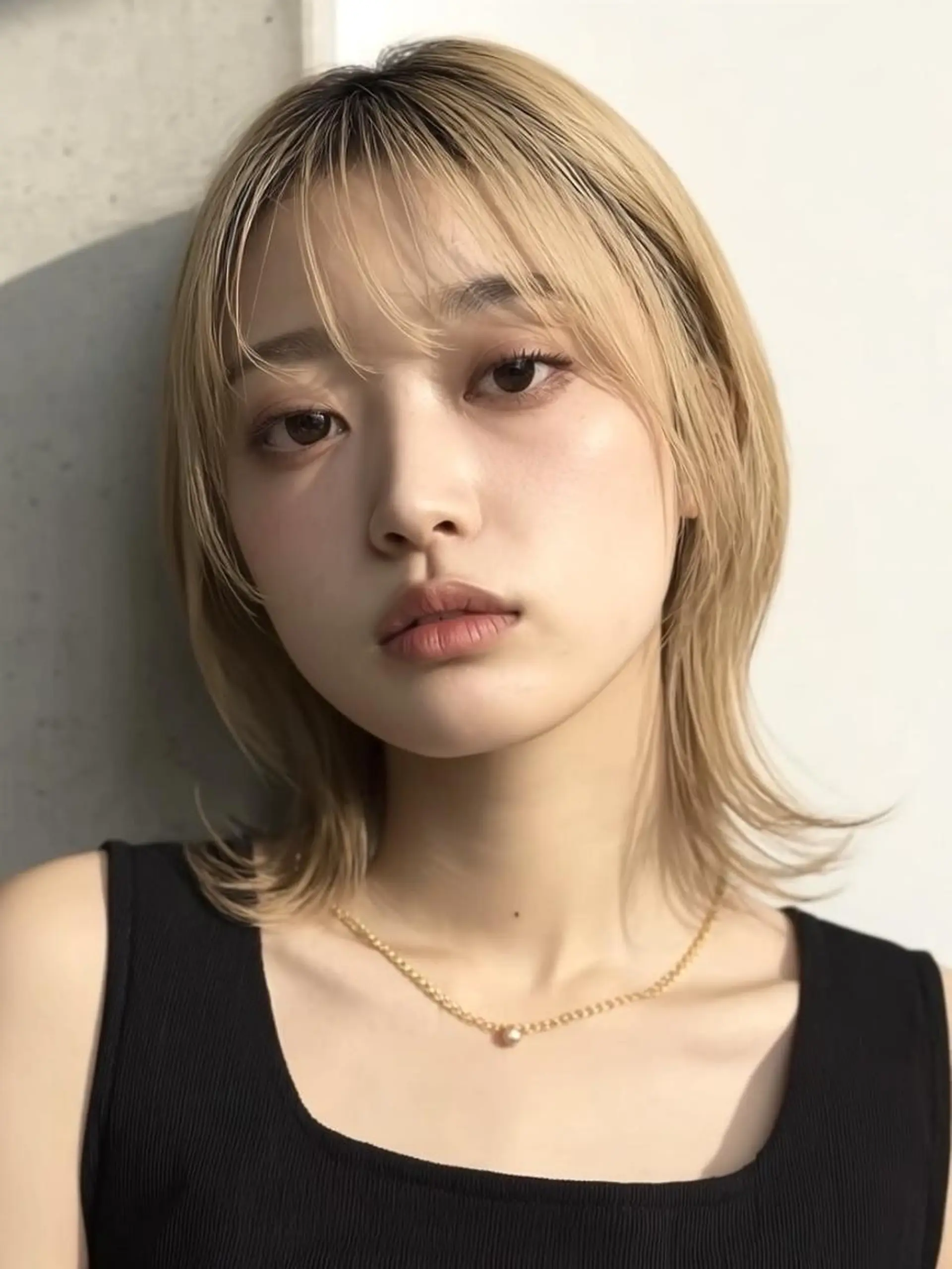 ミディアム ヘアカラー ❄️透明感カラー❄️ メンズ✂️TOWAのヘアスタイル