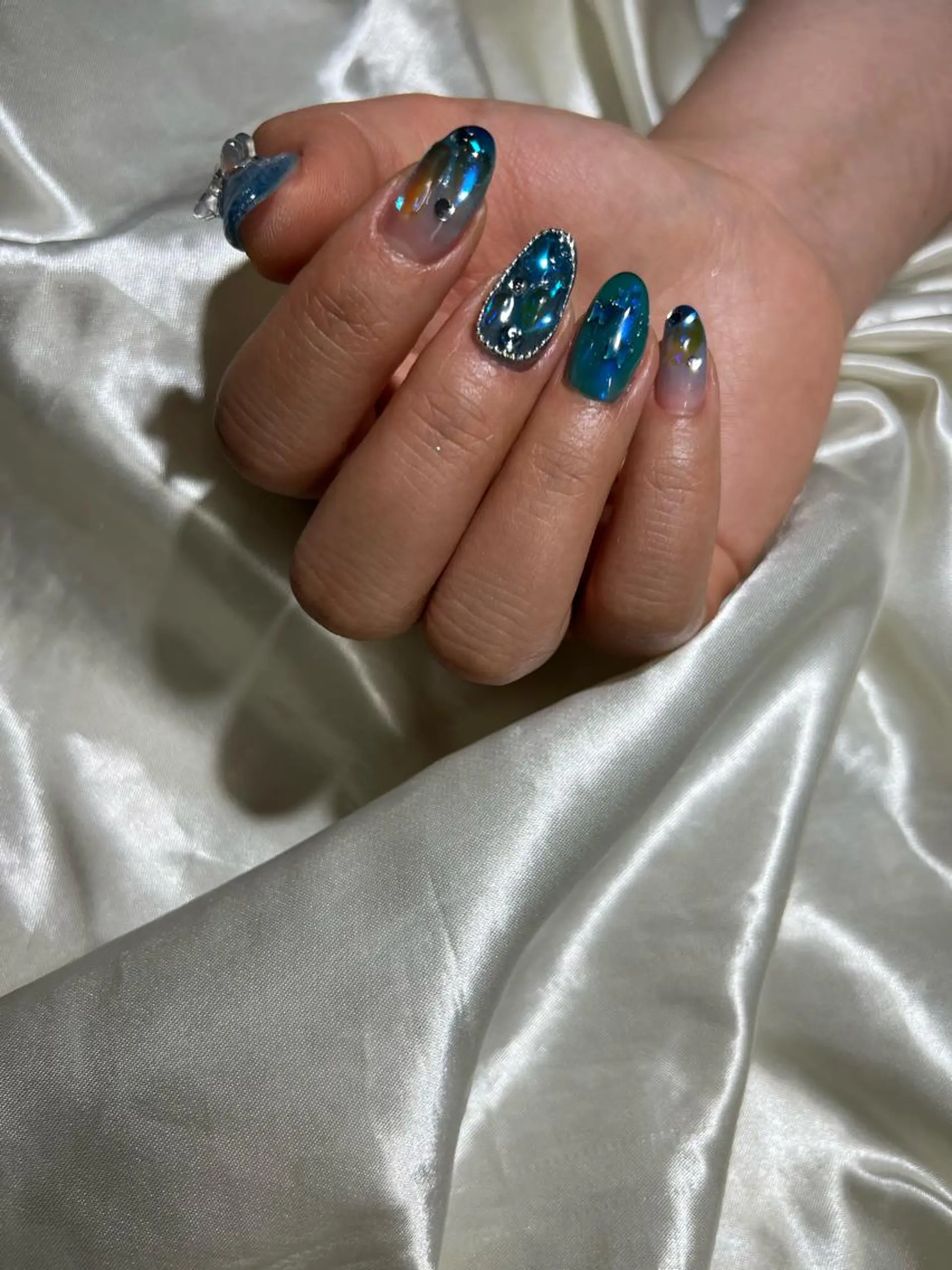 ネイル 持ち込み ニュアンスネイル Charme. NOBUKOのネイルデザイン