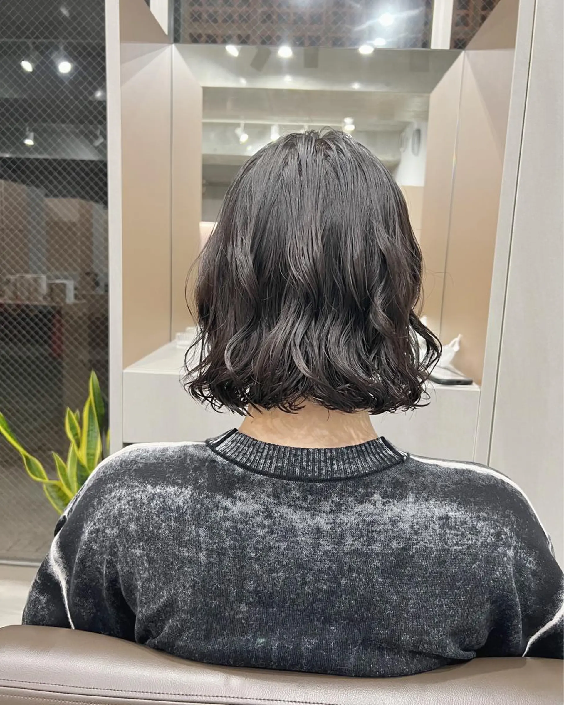 パーマ ボブパーマコテ巻き風 パーマNo1深江秀平のヘアスタイル