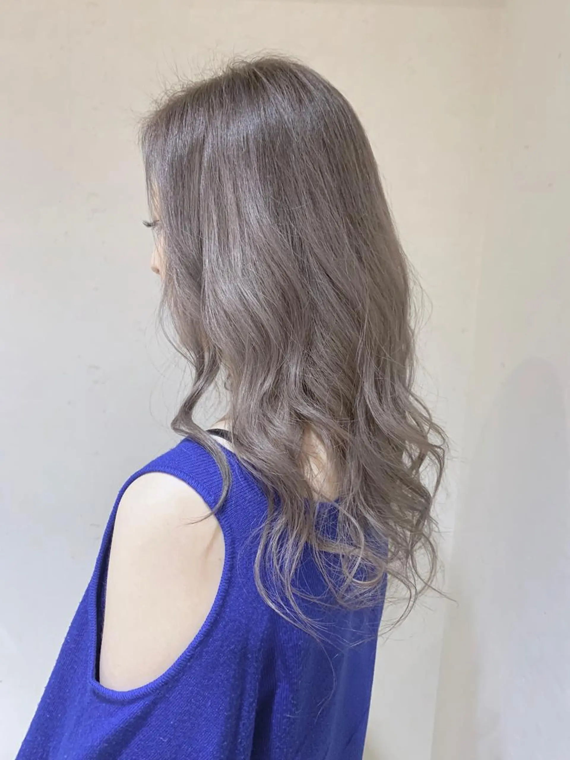 ロング カラー パーマ ヘアアレンジ アディクシーカラー アッシュ ヘアカラー トリートメント 縮毛矯正/美髪 髪質改善/石田幸輔のヘアスタイル