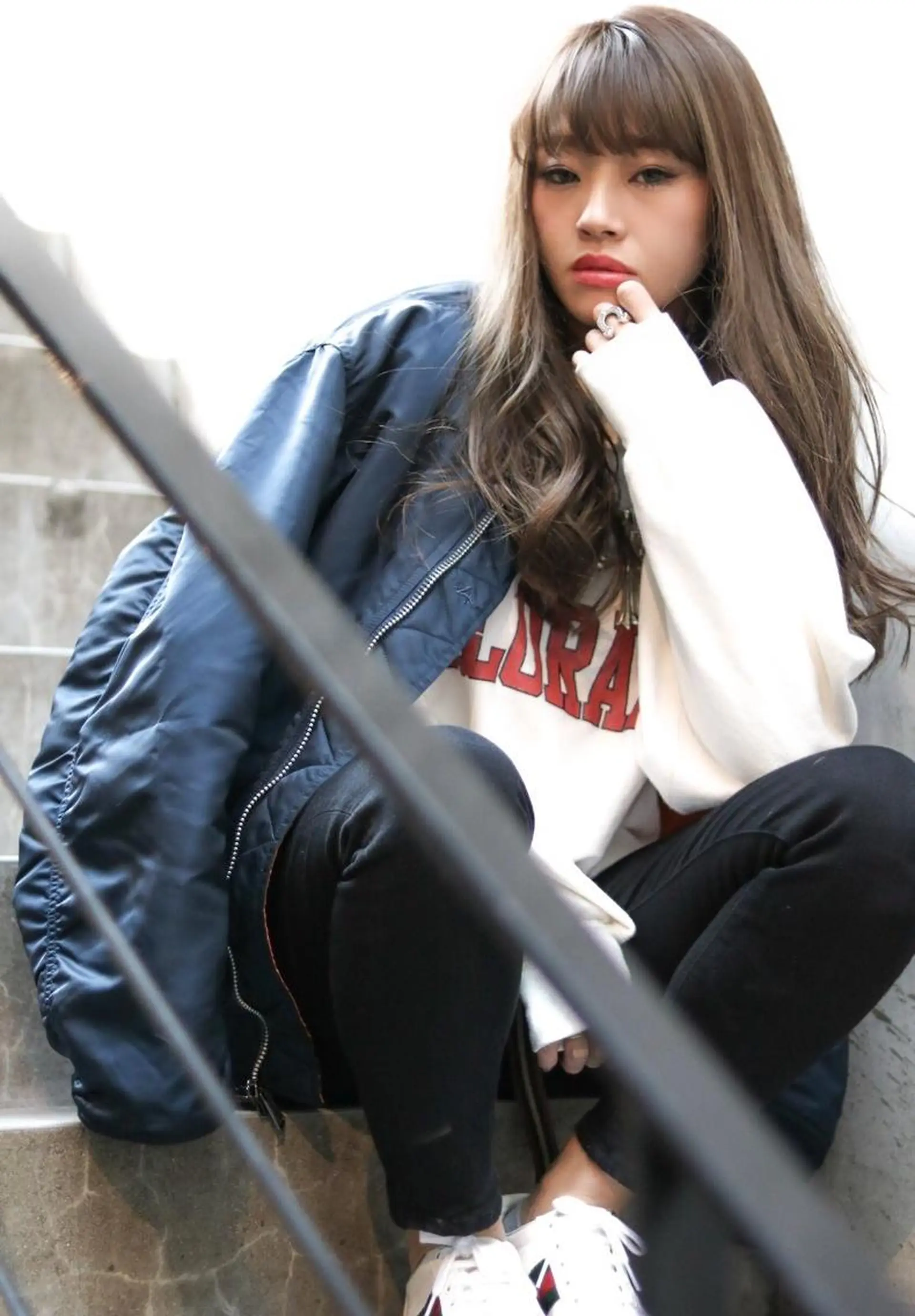 ロング カット ヘアカラー L.E.M 仙台のヘアスタイル