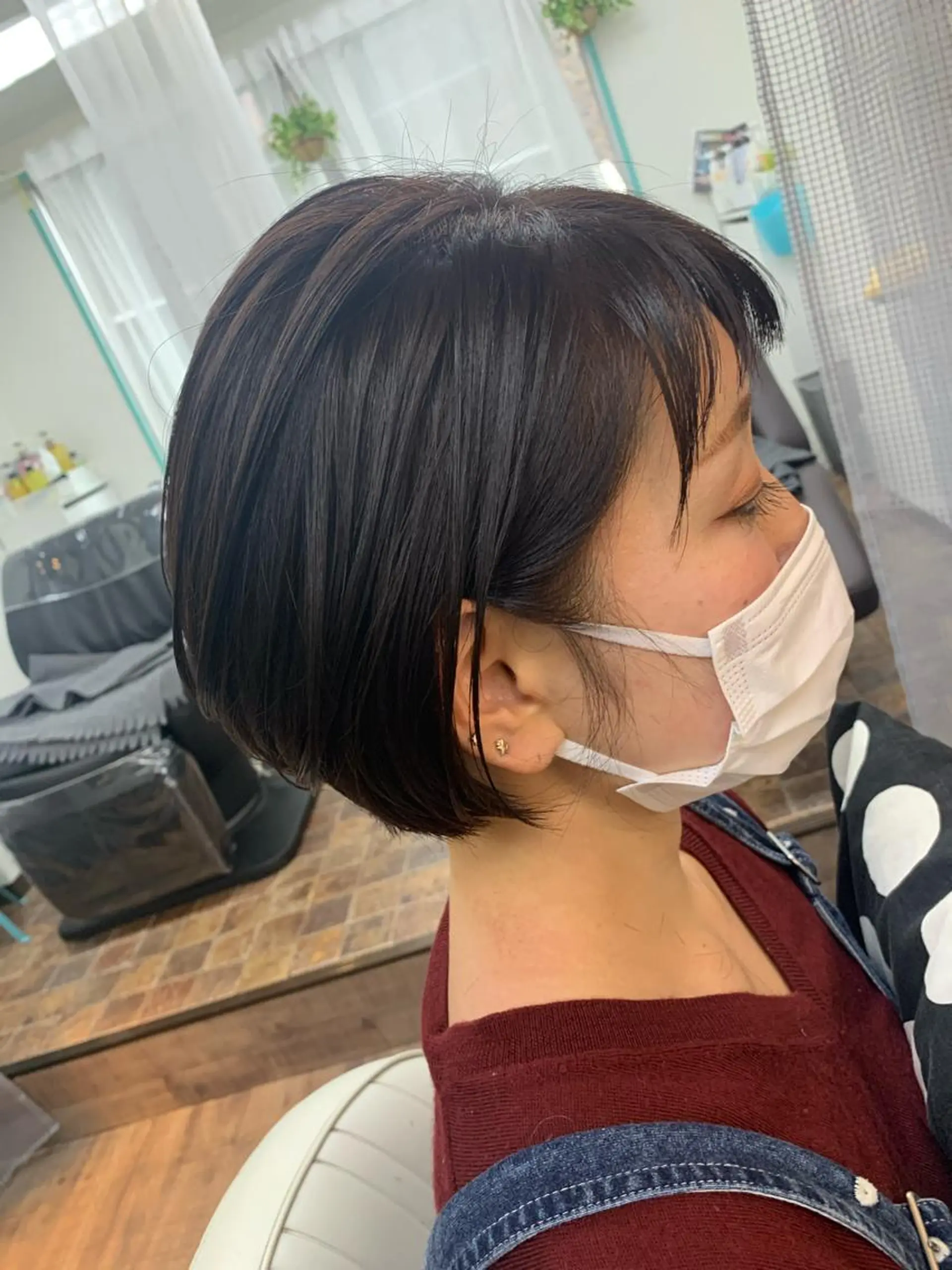 ショート カラー ショートボブ ボブ ショートヘア ajuga所属・hama yukiのヘアスタイル