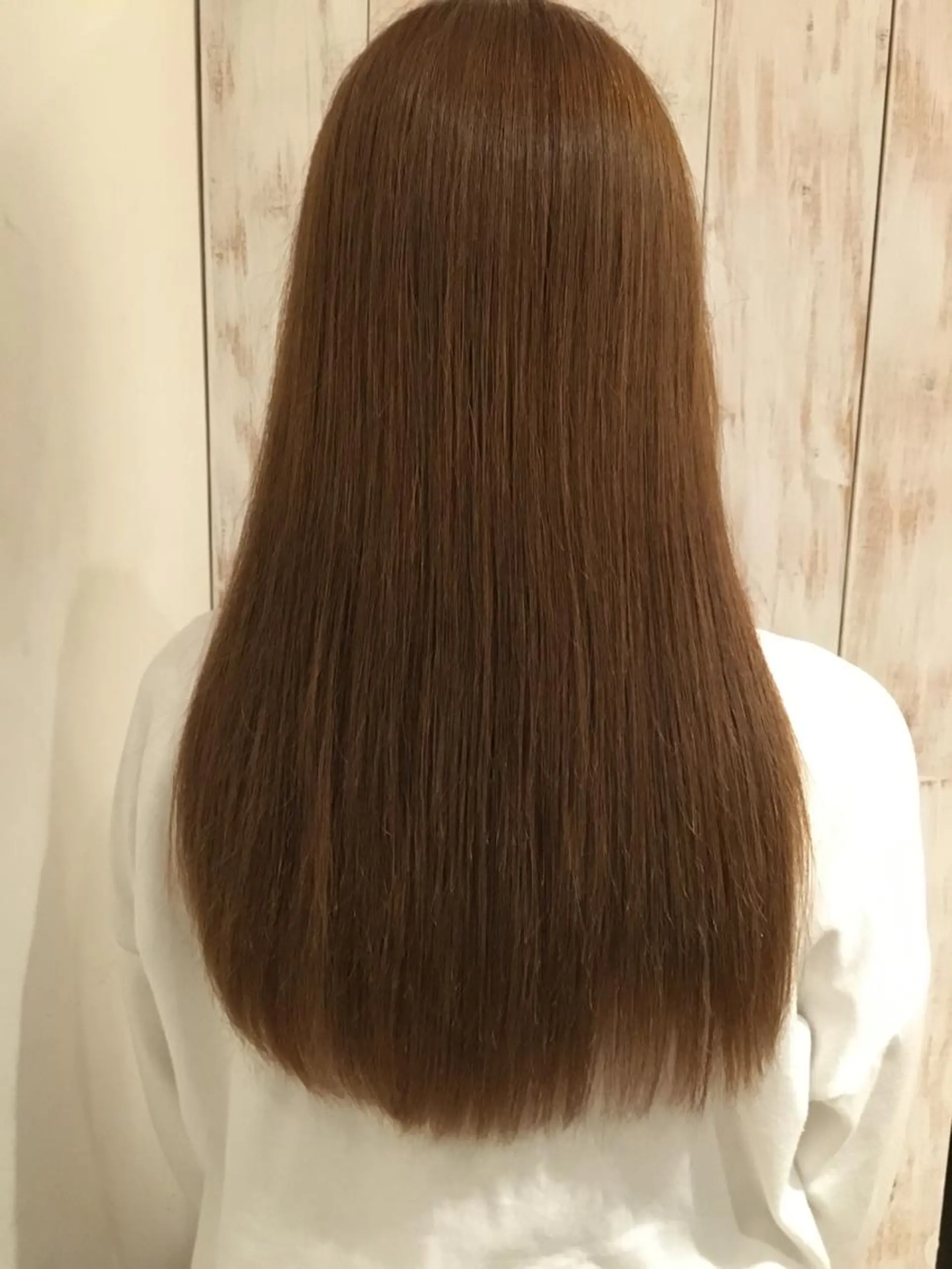ロング カラー パーマ 髪質改善 の達人/杉原碧仁のヘアスタイル