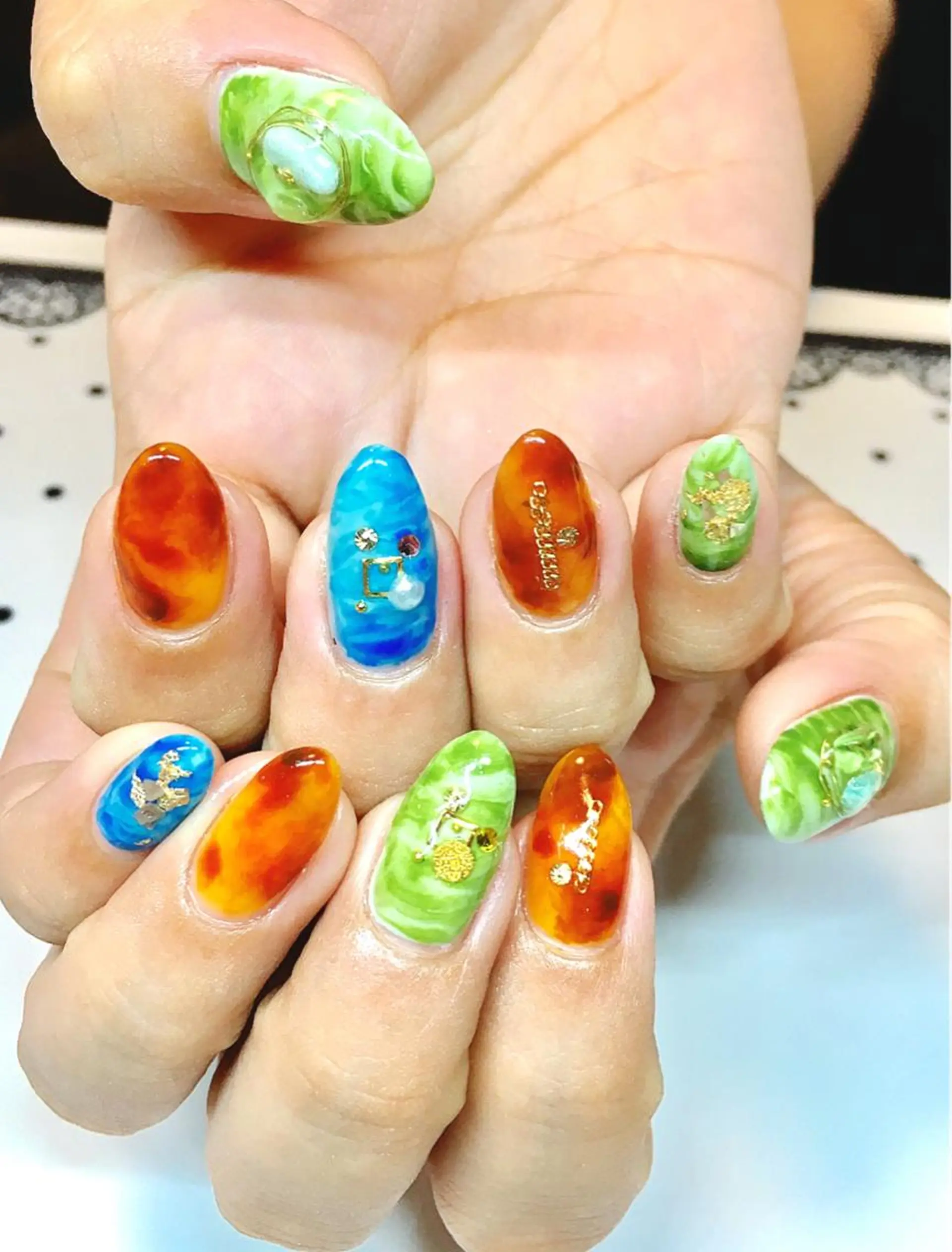 ネイル nailist cocoのネイルデザイン