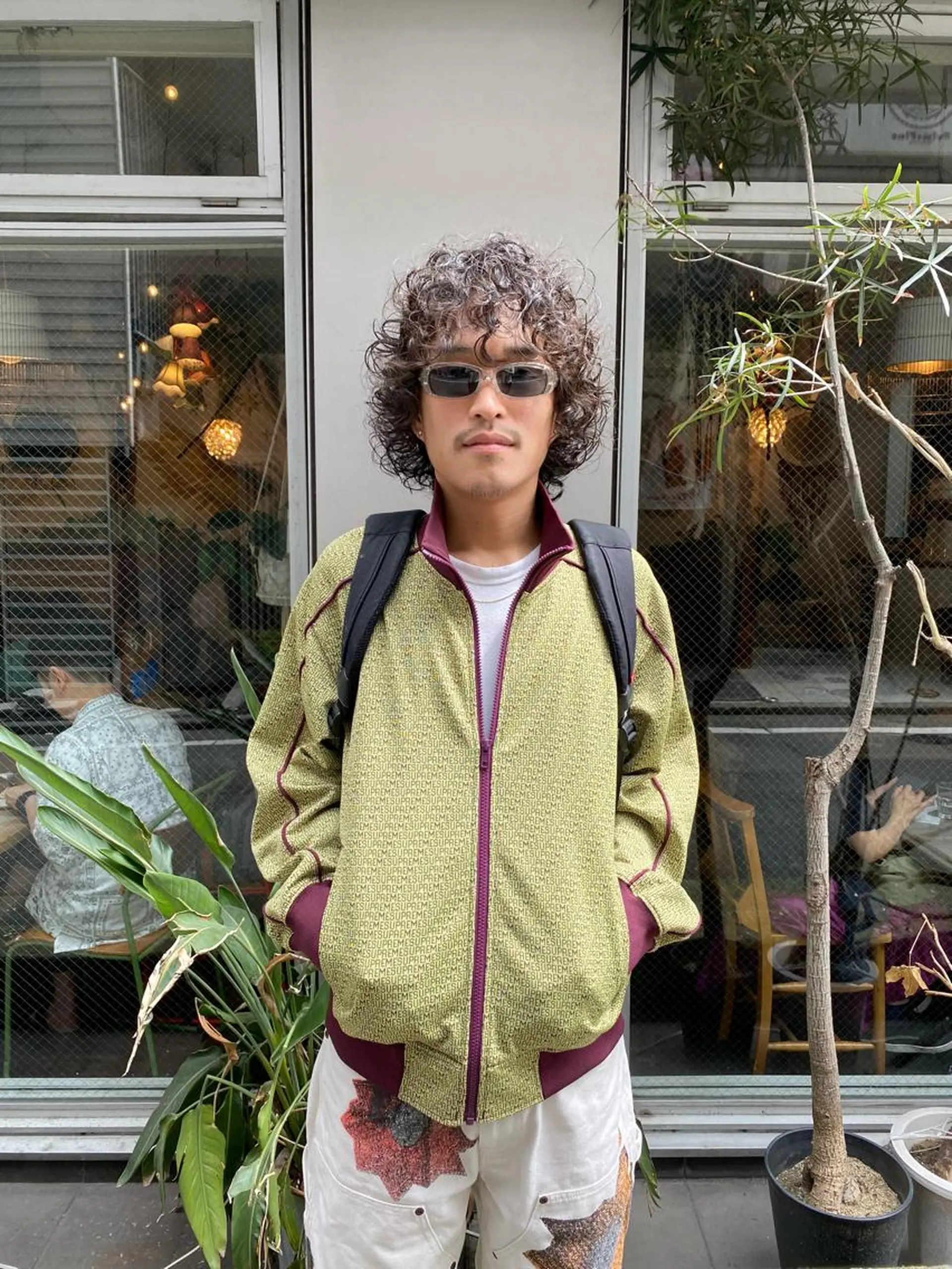 パーマ メンズ カット パーマ 吉武 茂暉のヘアスタイル