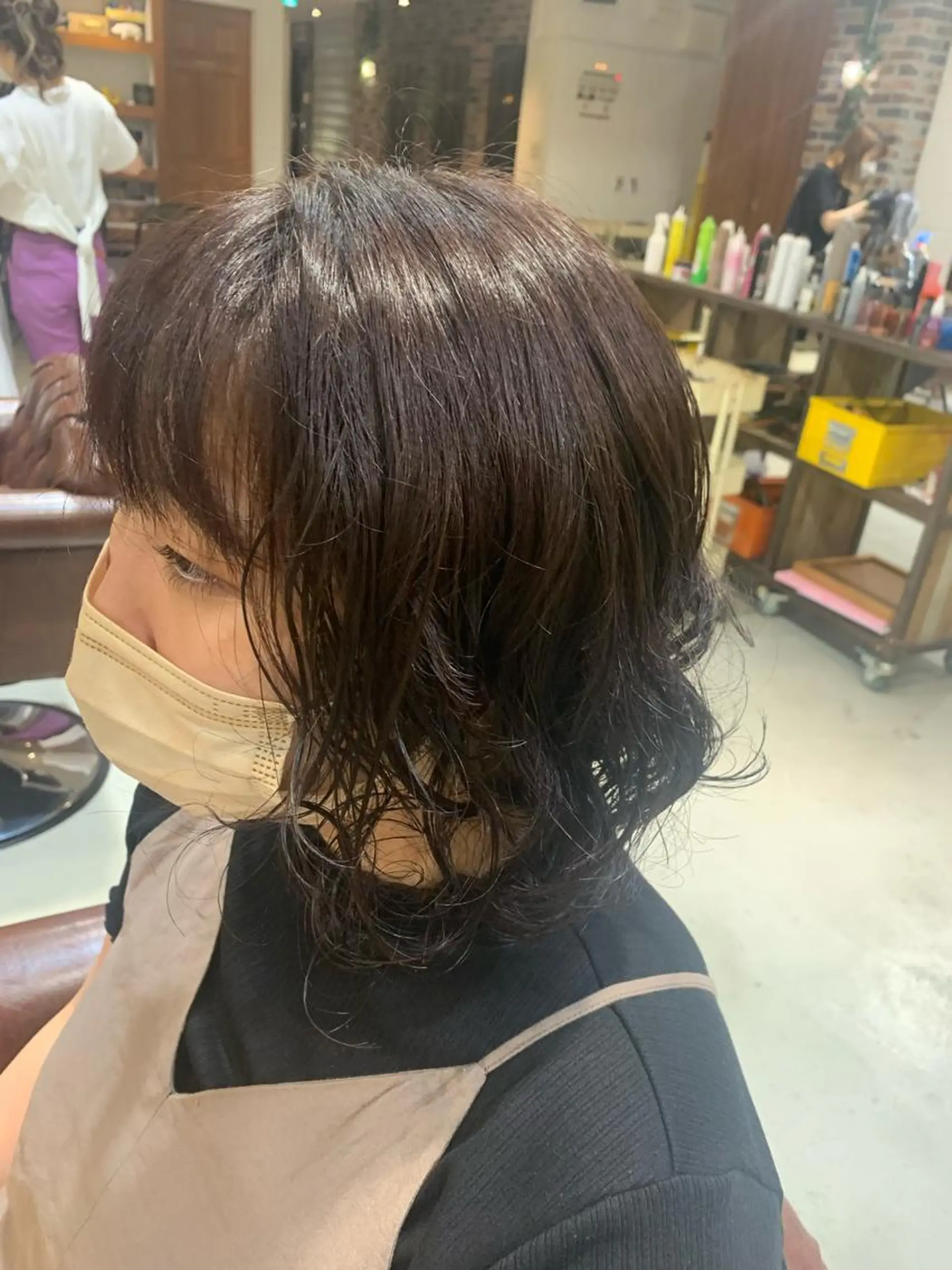 ショート パーマ ショート🌼パーマ 本間正子のヘアスタイル