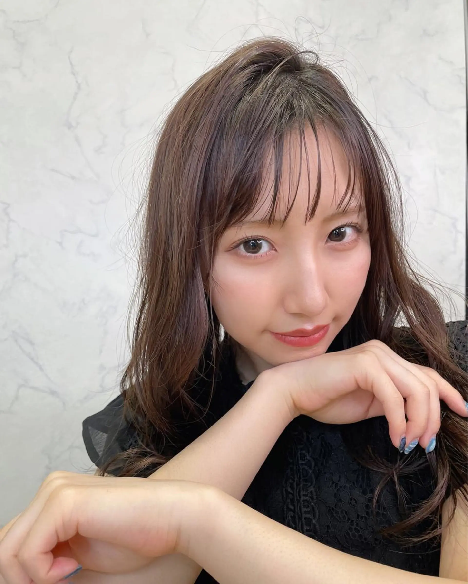 ミディアム チダアキフミ Ash大森のヘアスタイル