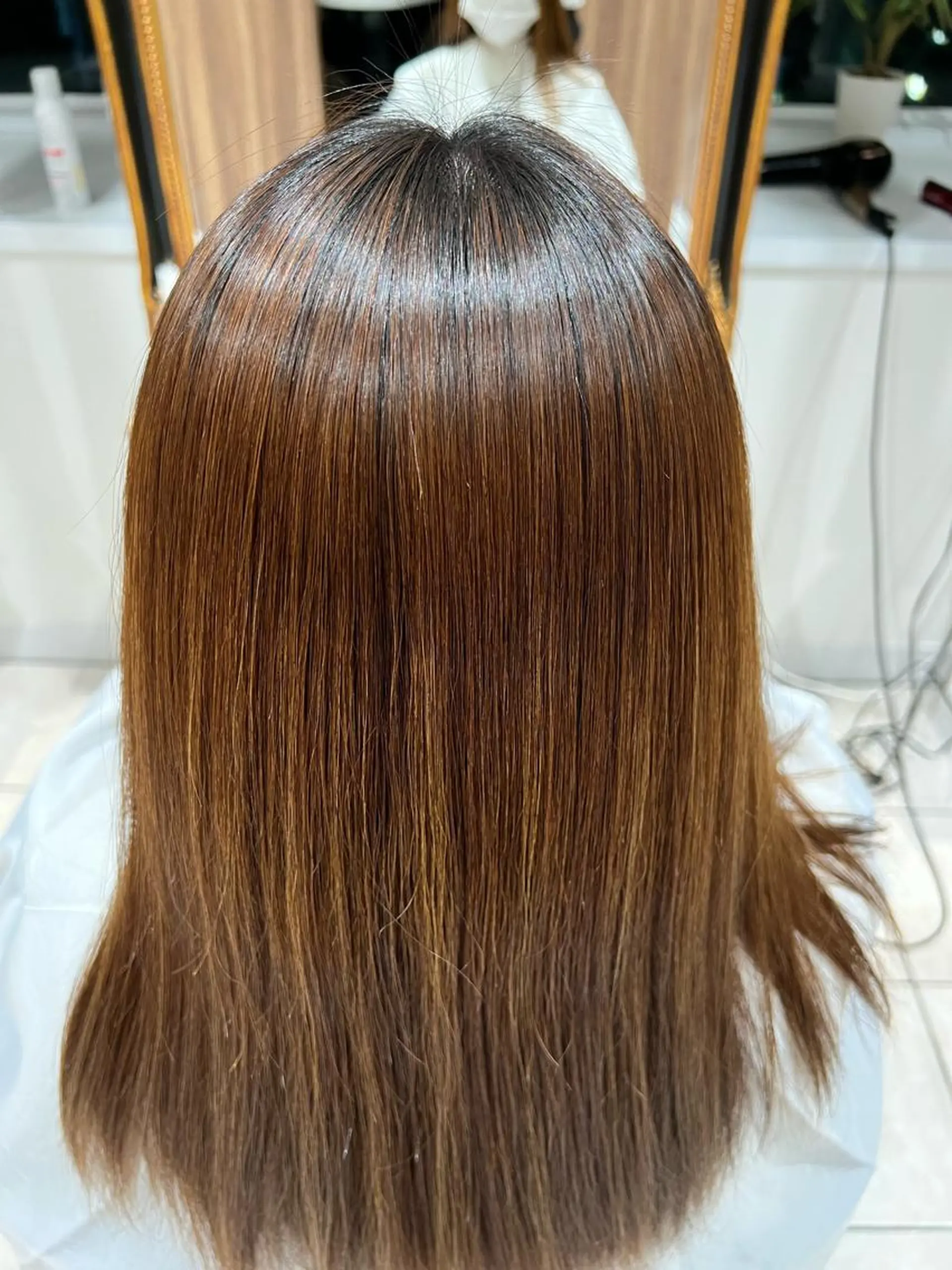 セミロング ✨白髪解決✨ HIKARIのヘアスタイル