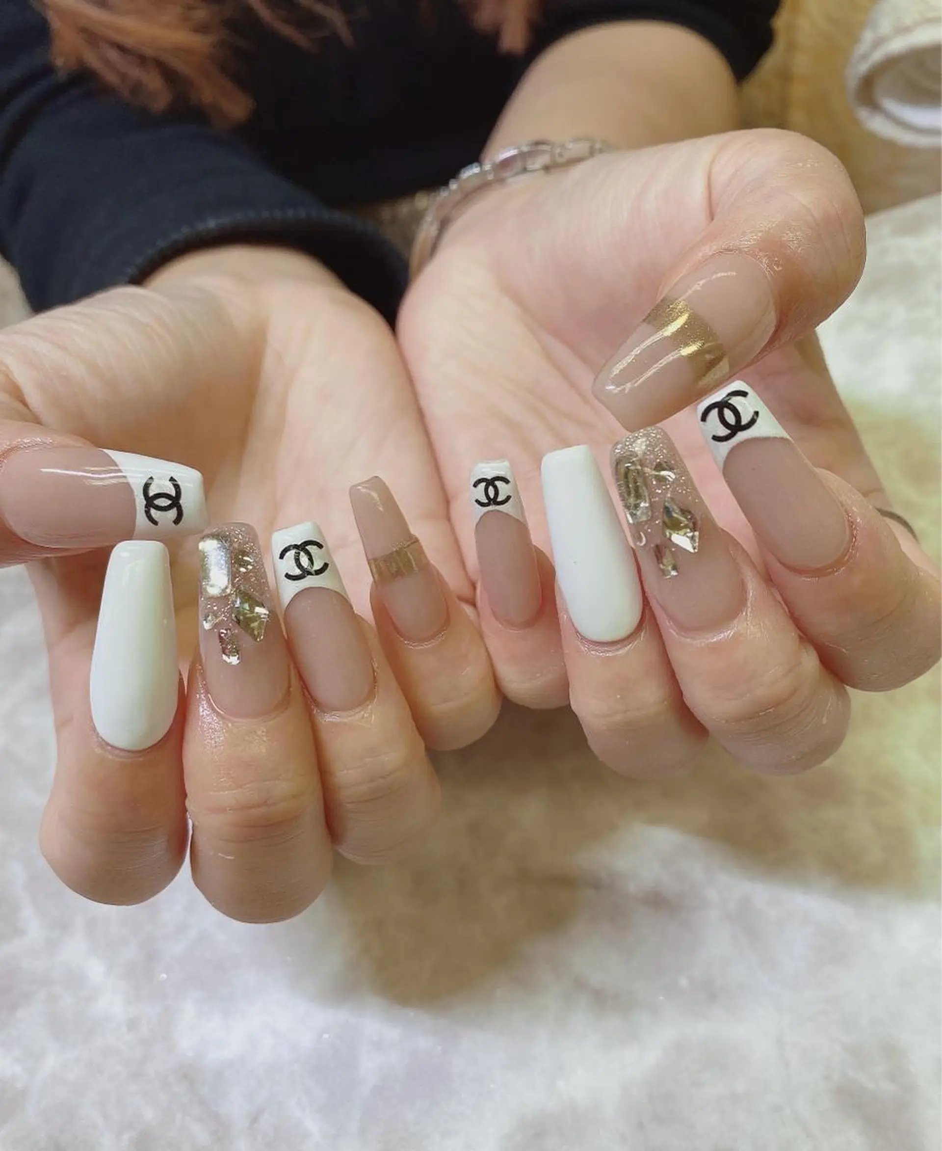 ミディアム JNA認定講師🌸 RIEのネイルデザイン