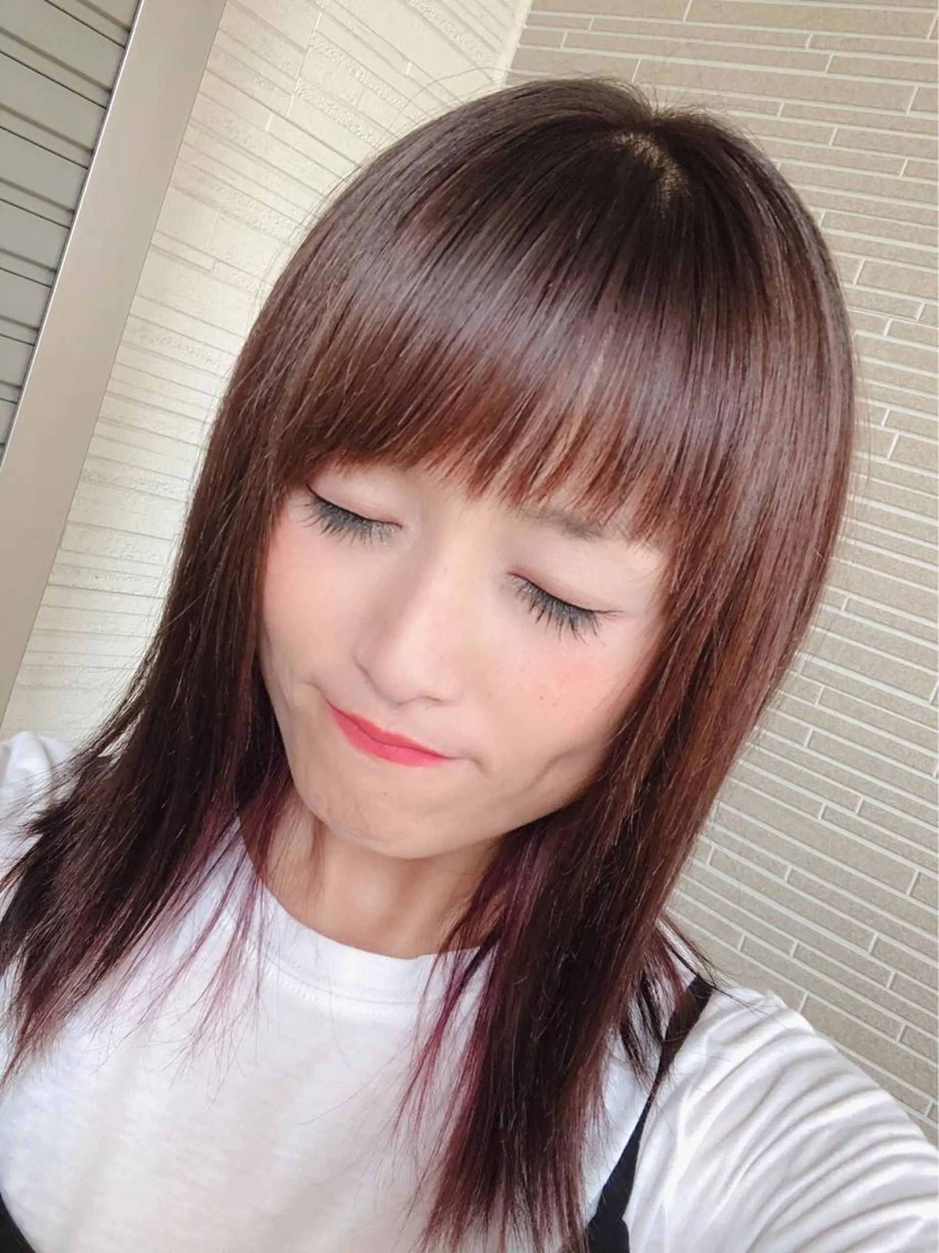 ミディアム ヘアカラー トリートメント 🐆アンドウ チカコ🦓のヘアスタイル