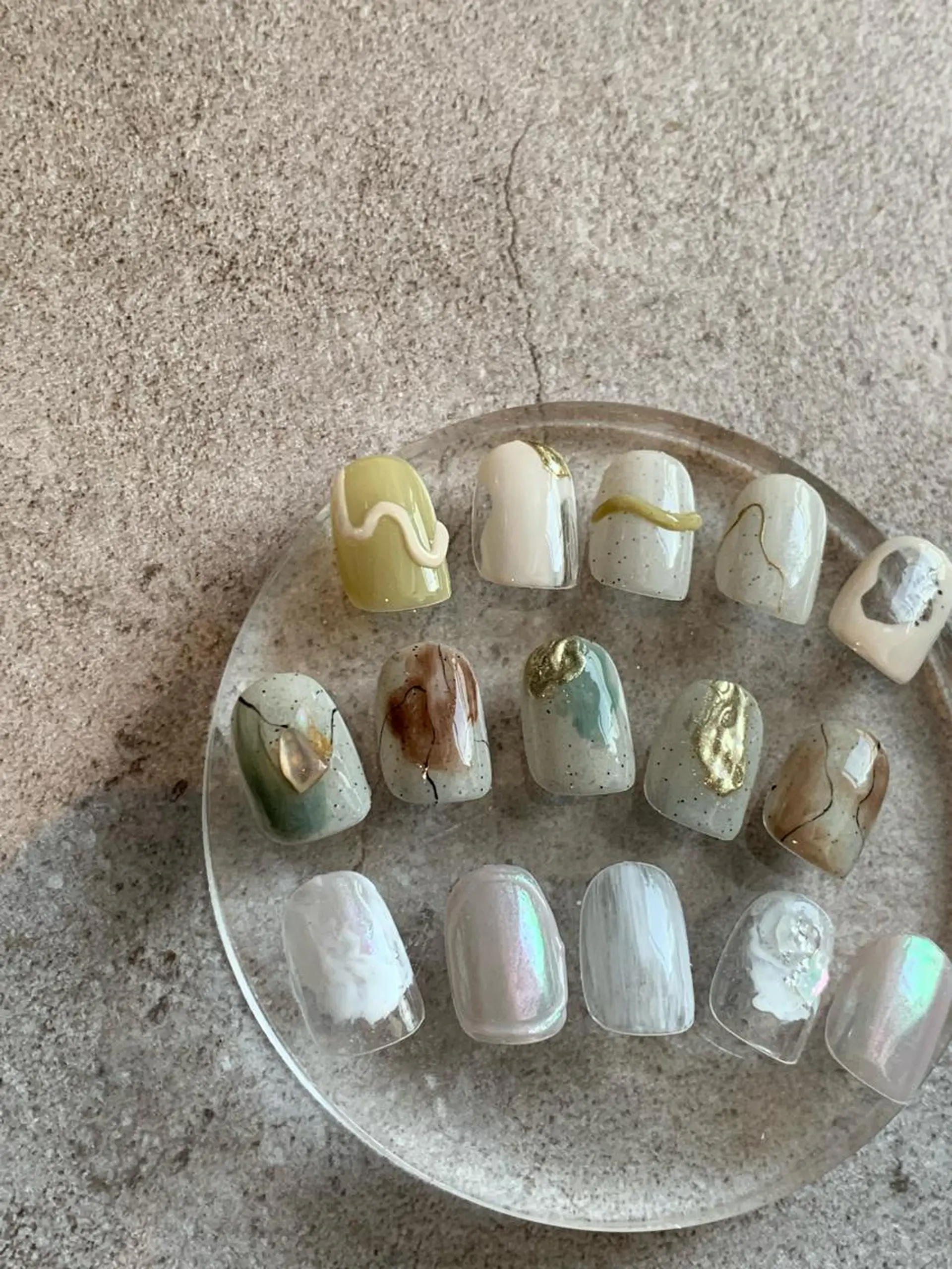 ネイル ハンドネイル Crescent Eye  Yukiのネイルデザイン