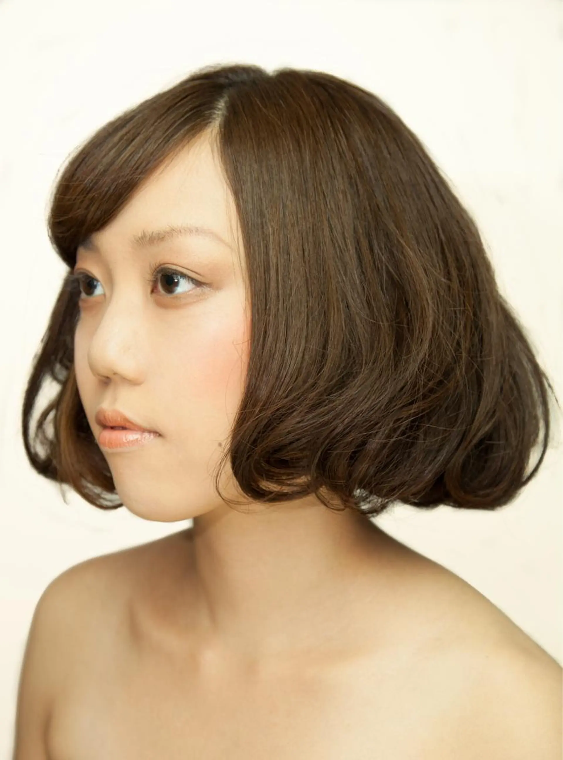 ミディアム 藤島 裕幸のヘアスタイル