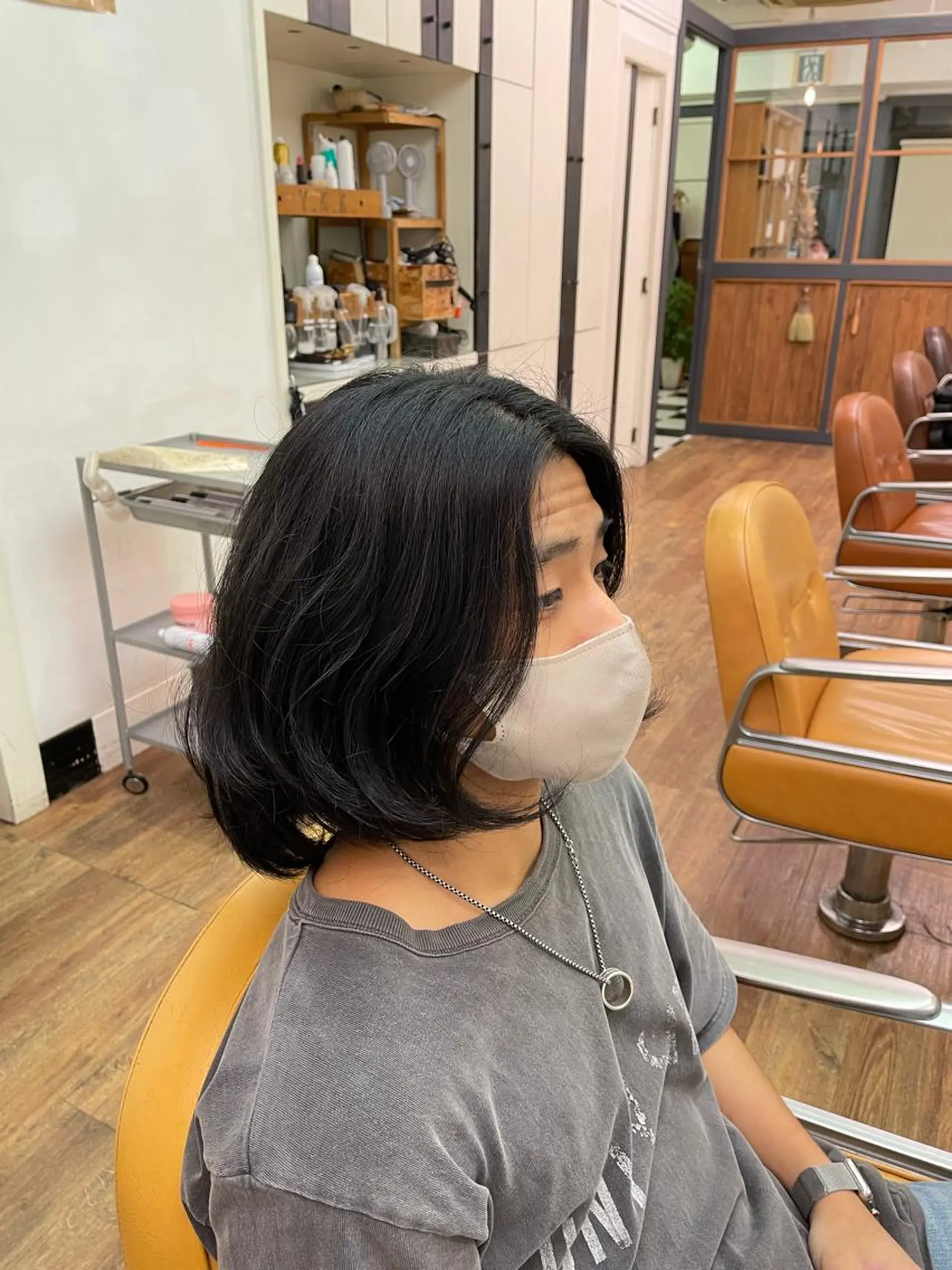 カラー メンズ カット 川上拓真 ✂︎学芸大学のヘアスタイル