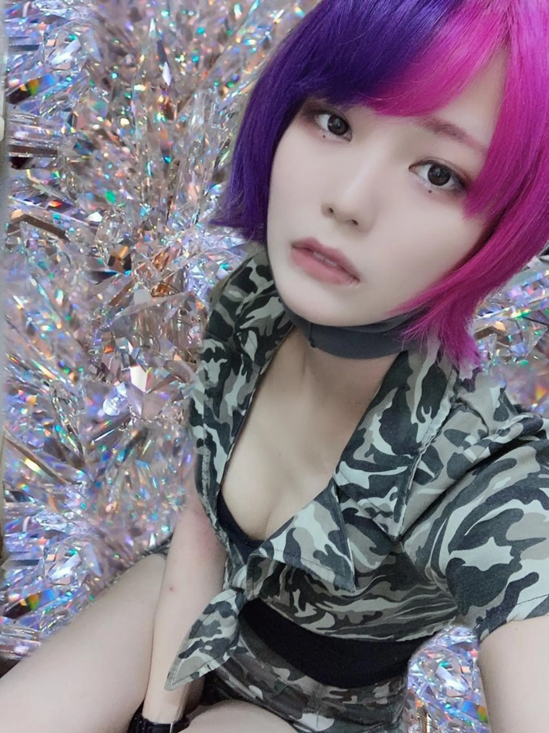 ショート ヘアカラー トリートメント 派手髪支持率No1 Eisukeのヘアスタイル