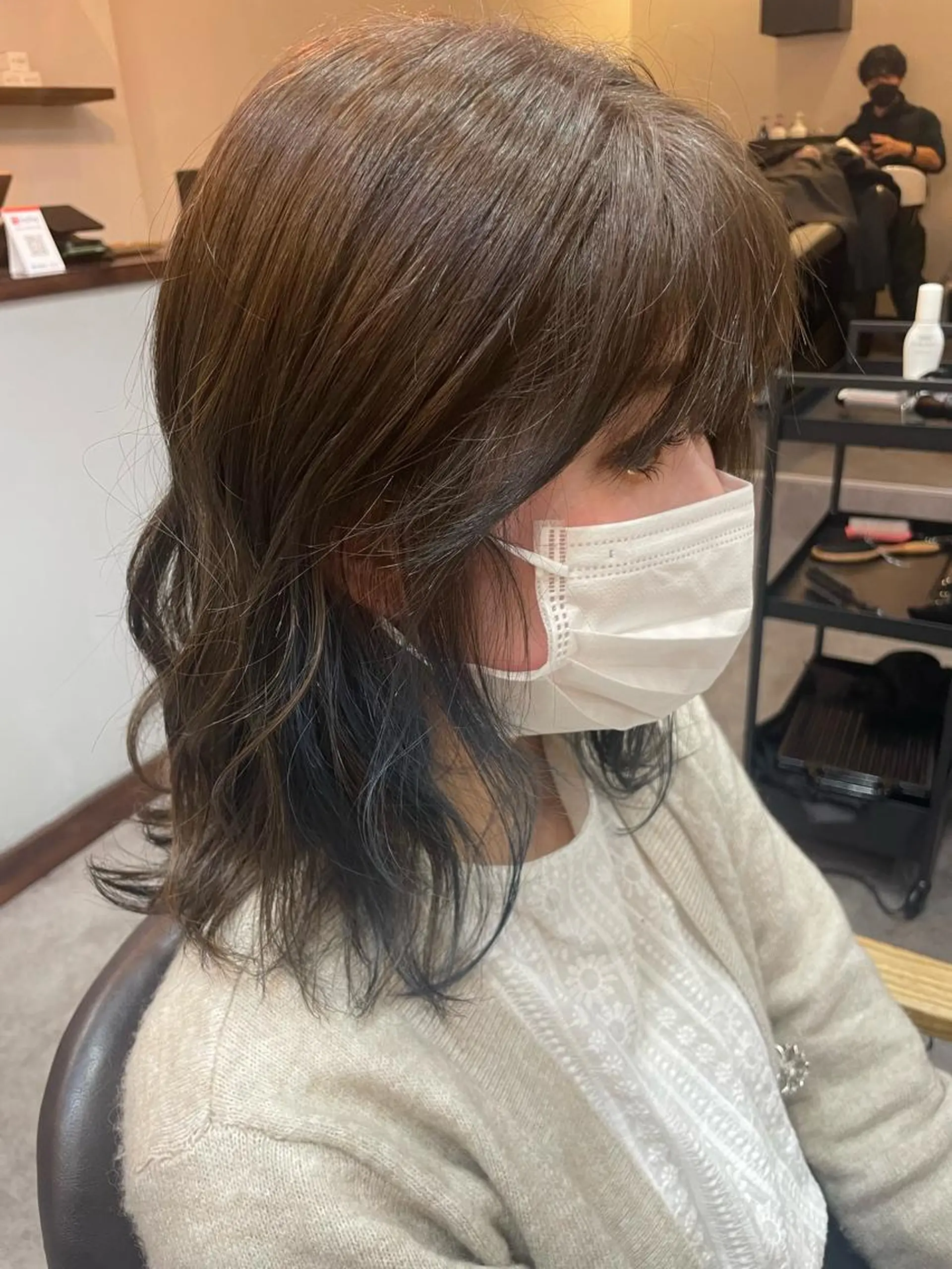 ミディアム カラー ヘアカラー ボブ/髪質改善/ soiナカジママドリのヘアスタイル